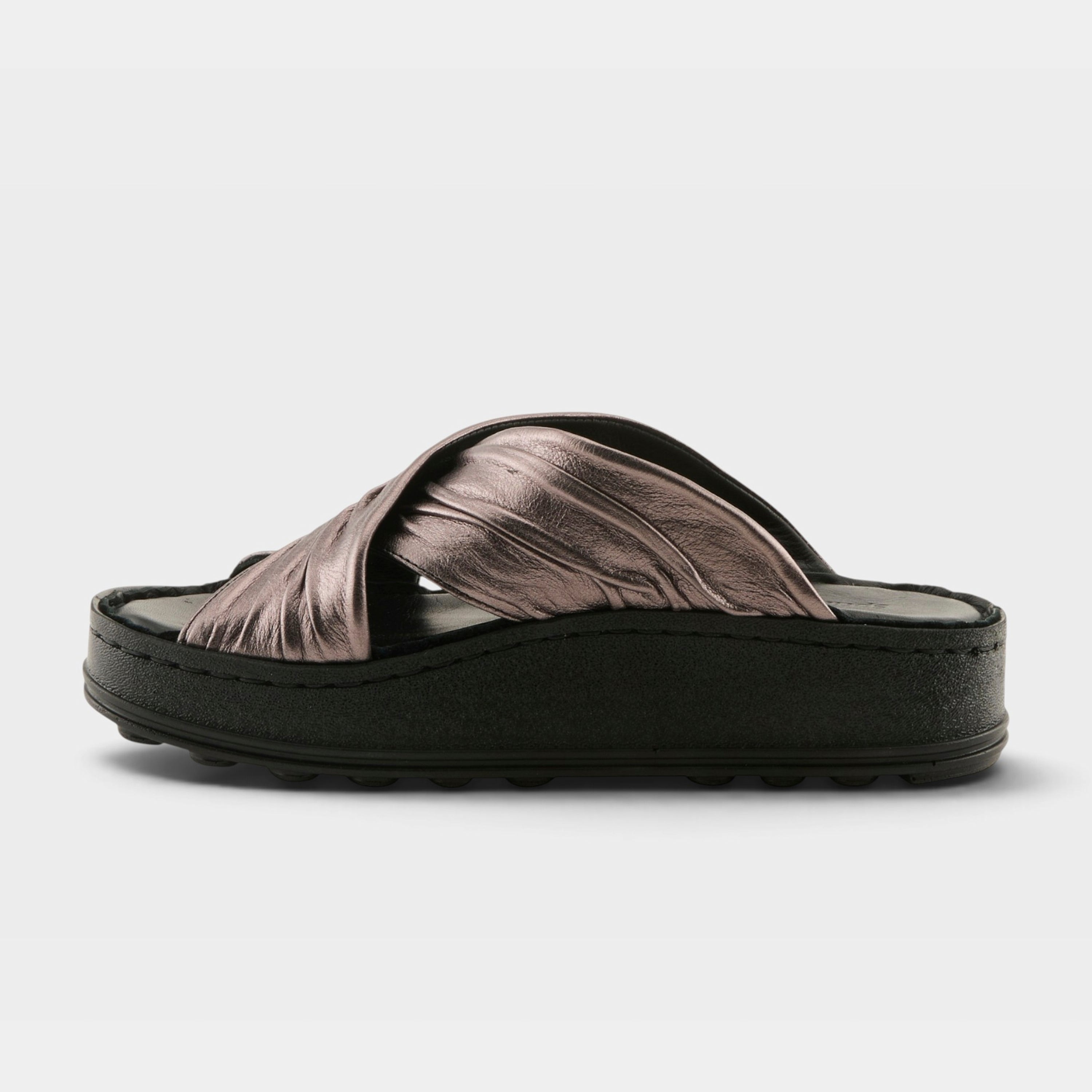 Spring Step Majorelle Pewter Sandal