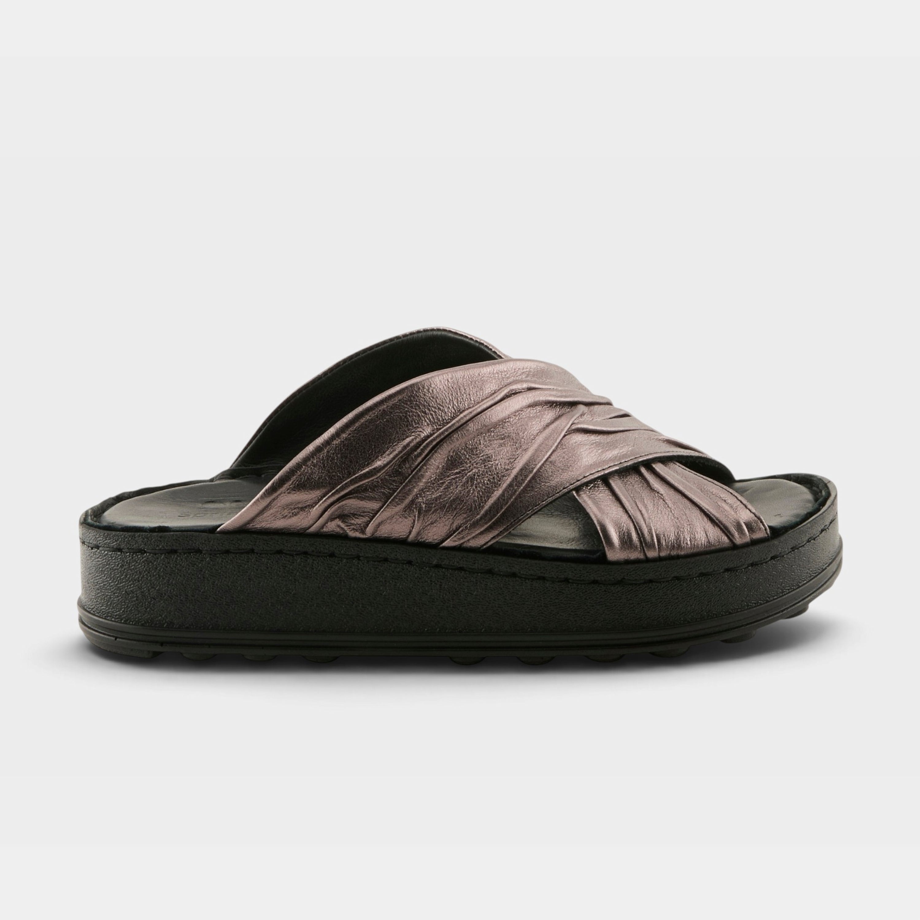 Spring Step Majorelle Pewter Sandal