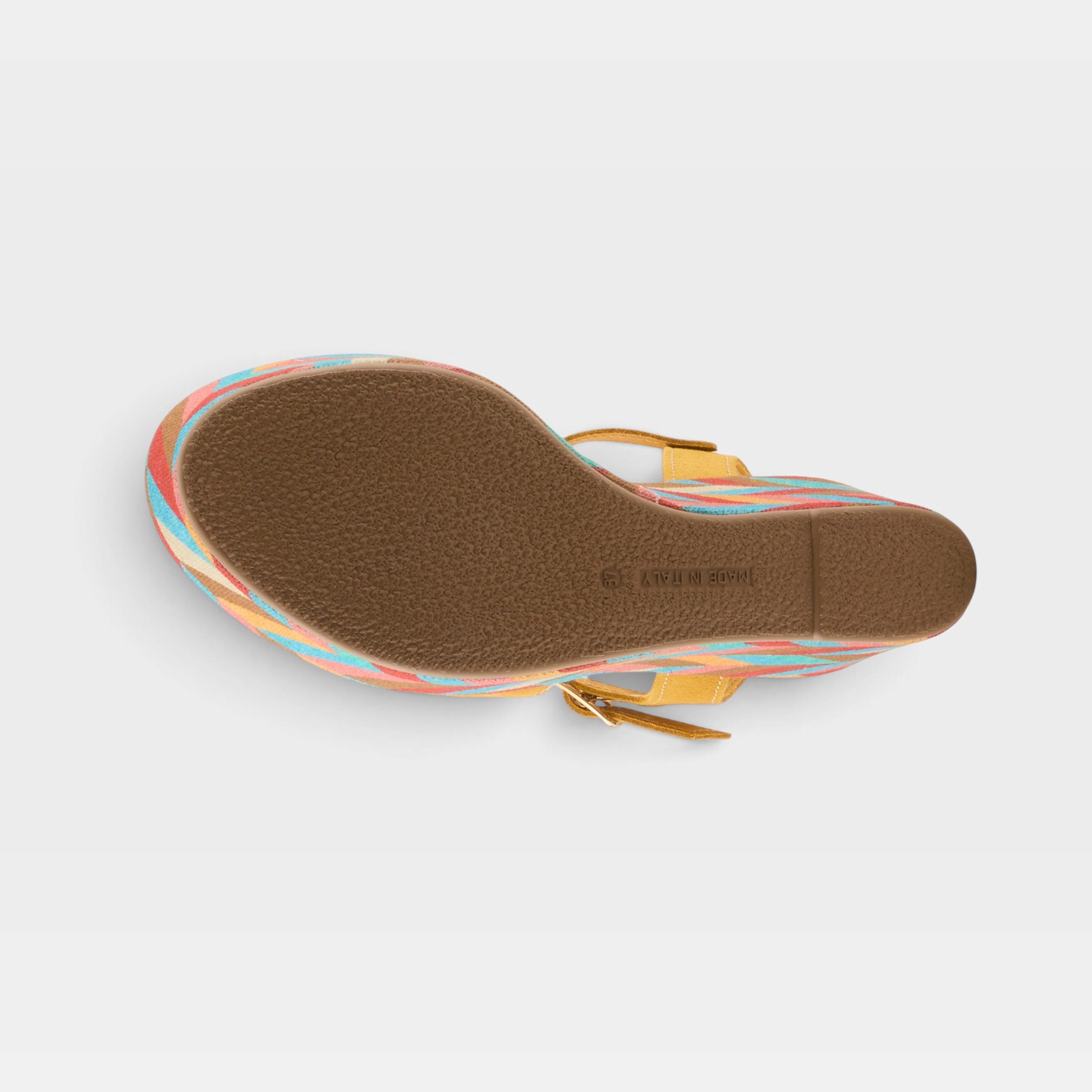 Spring Step Maliq Yellow Suede Sandal