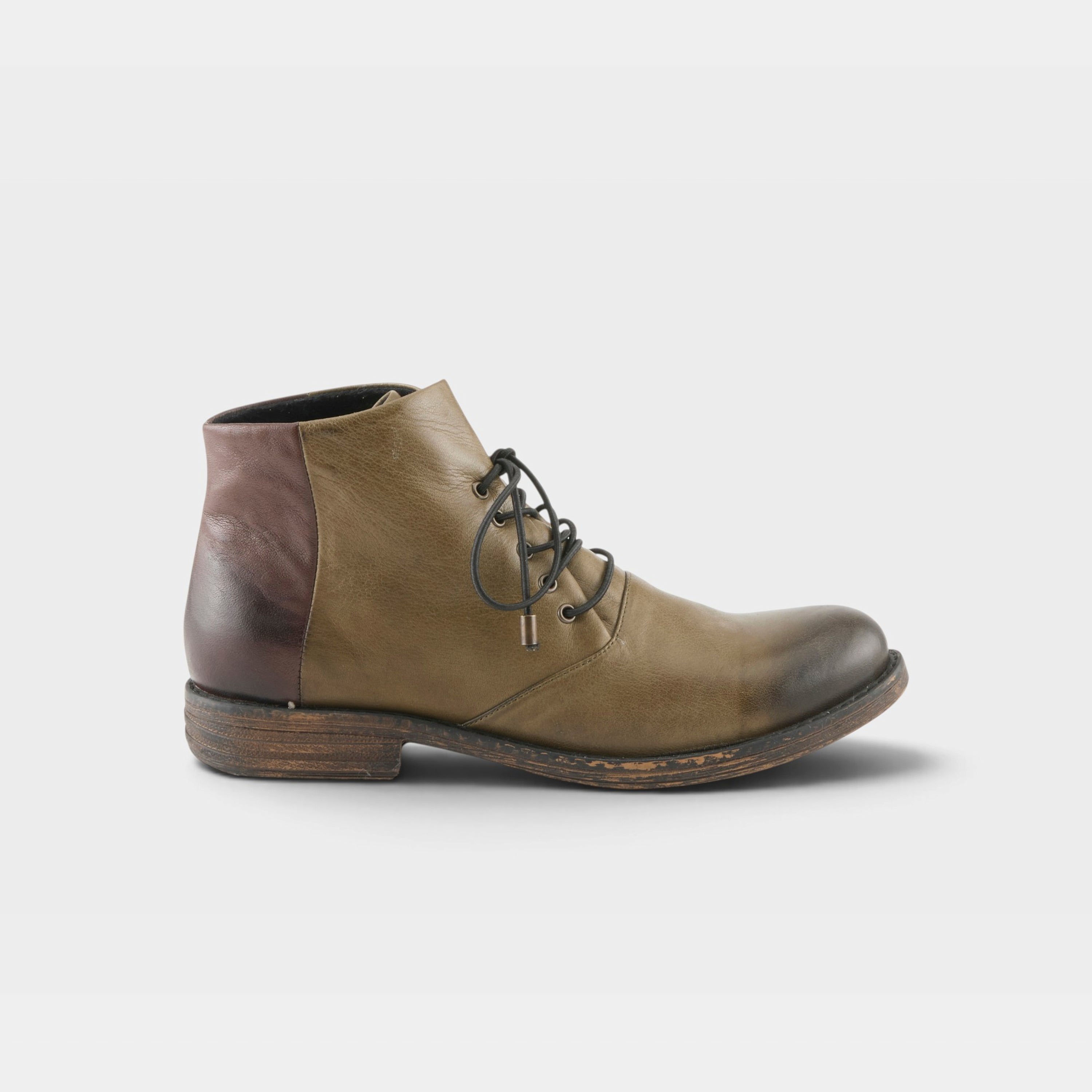 Spring Step Marable Olive Multi Boot