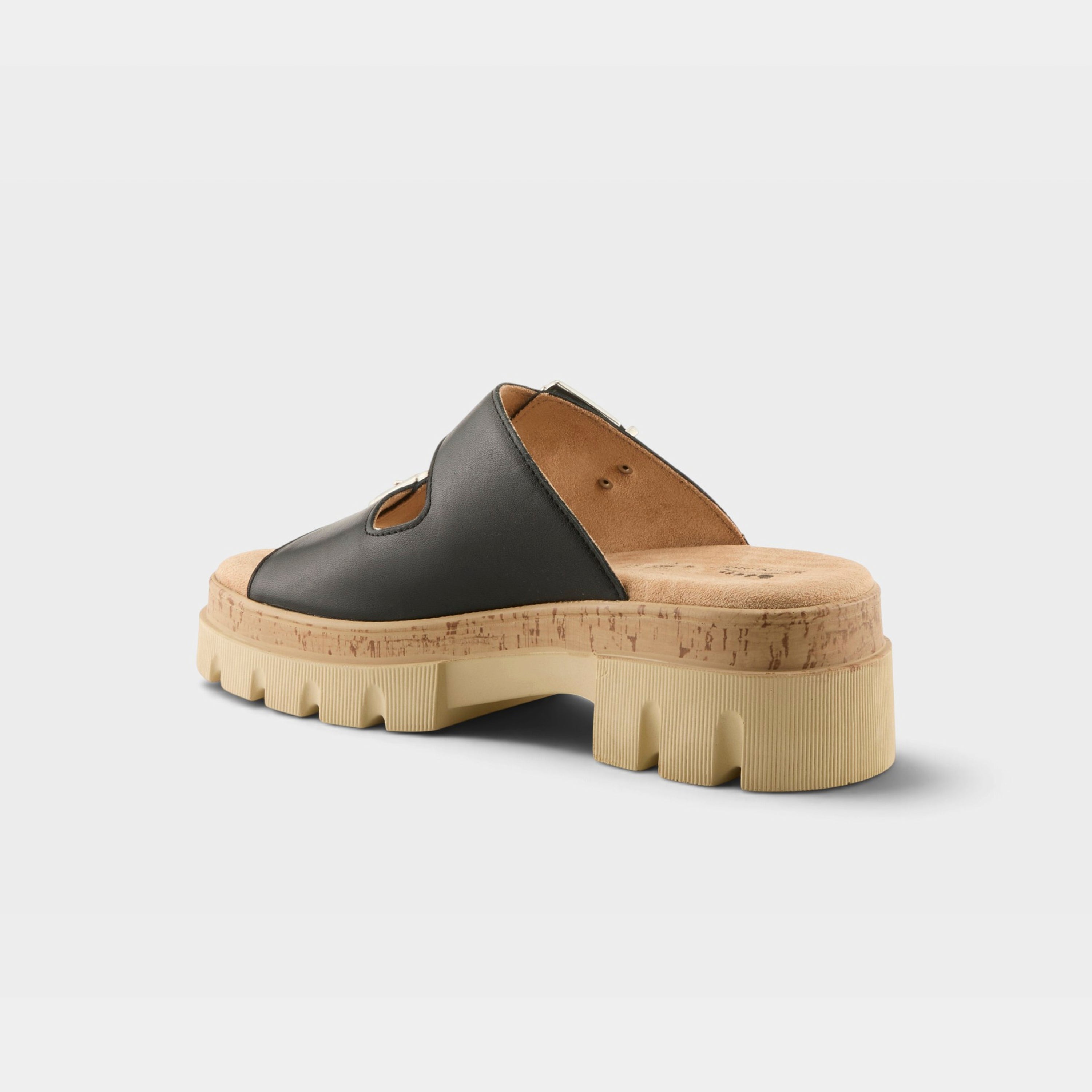 Spring Step Marbello Black Sandal