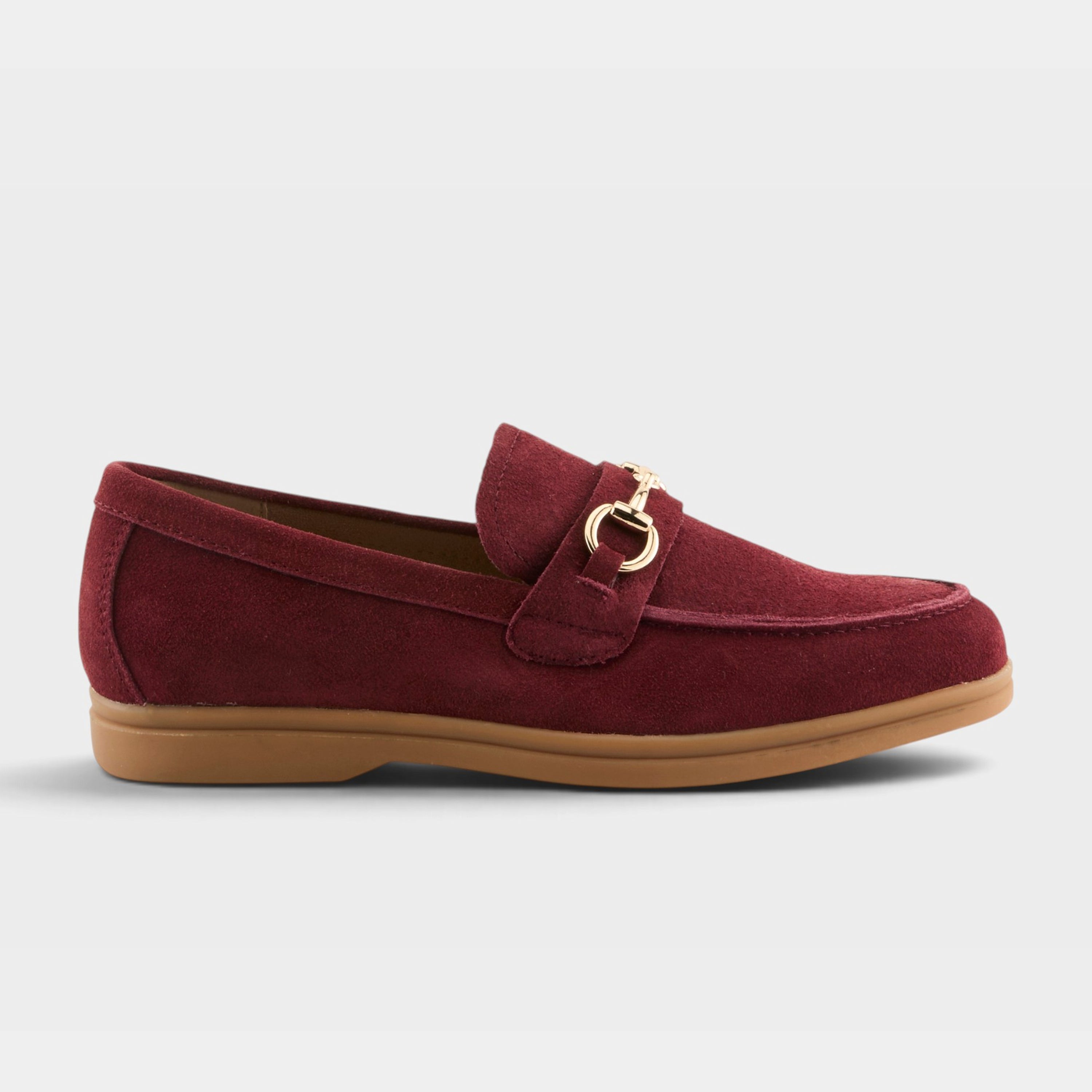 Spring Step Maryln Bordeaux Suede Casual Shoe