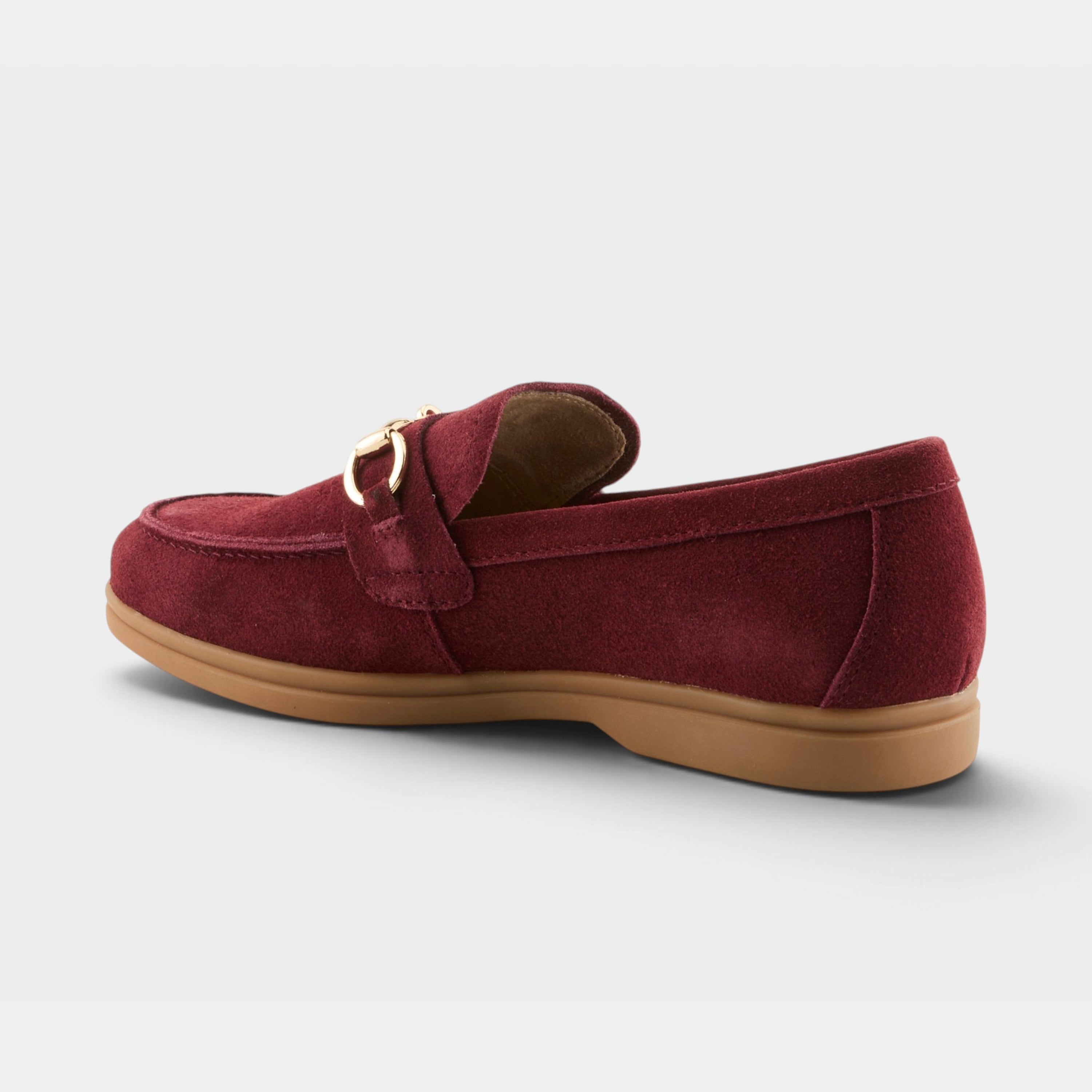 Spring Step Maryln Bordeaux Suede Casual Shoe