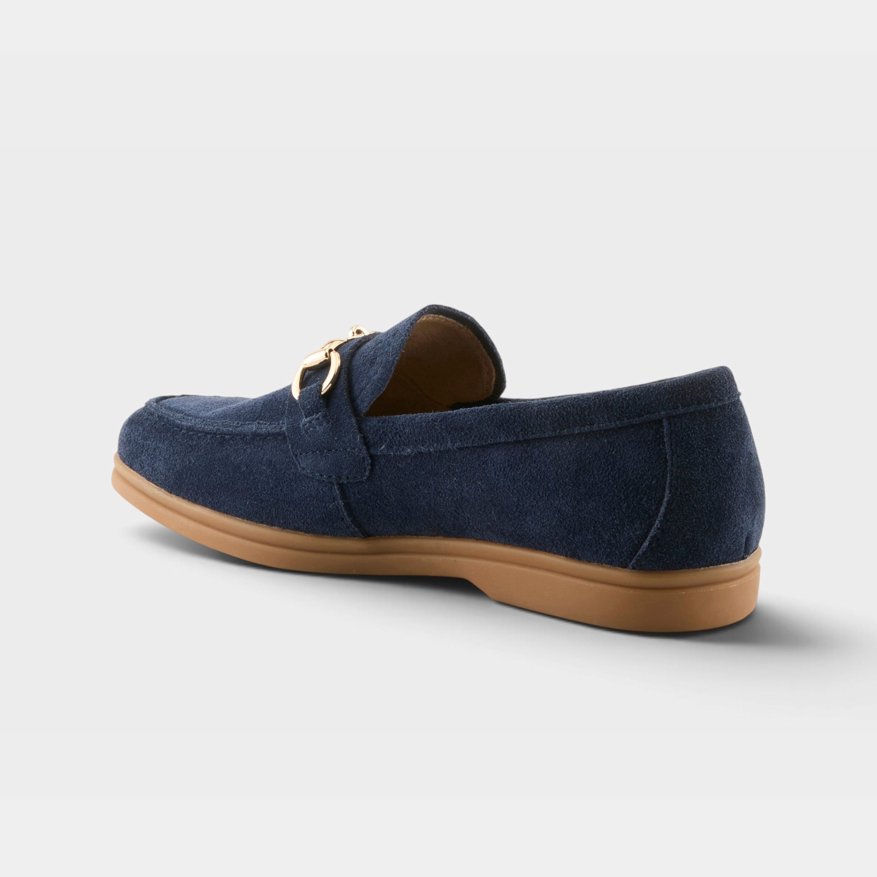 Spring Step Maryln Navy Suede Casual Shoe