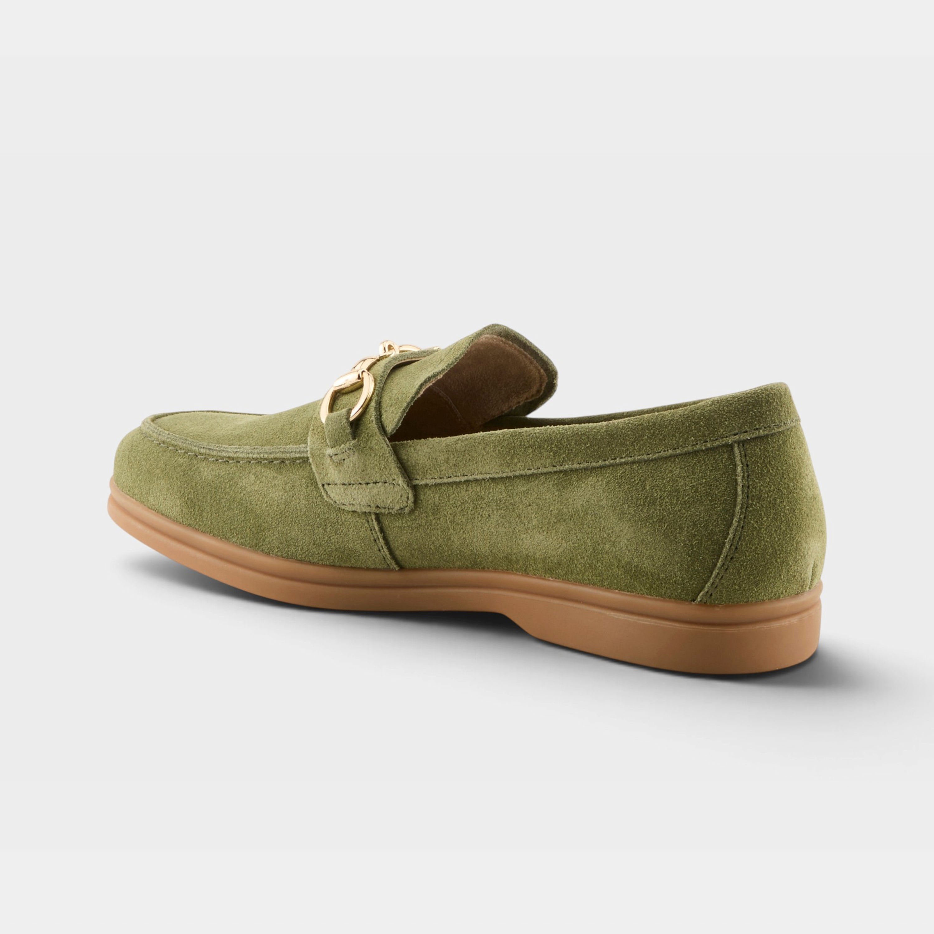 Spring Step Maryln Olive Suede Casual Shoe