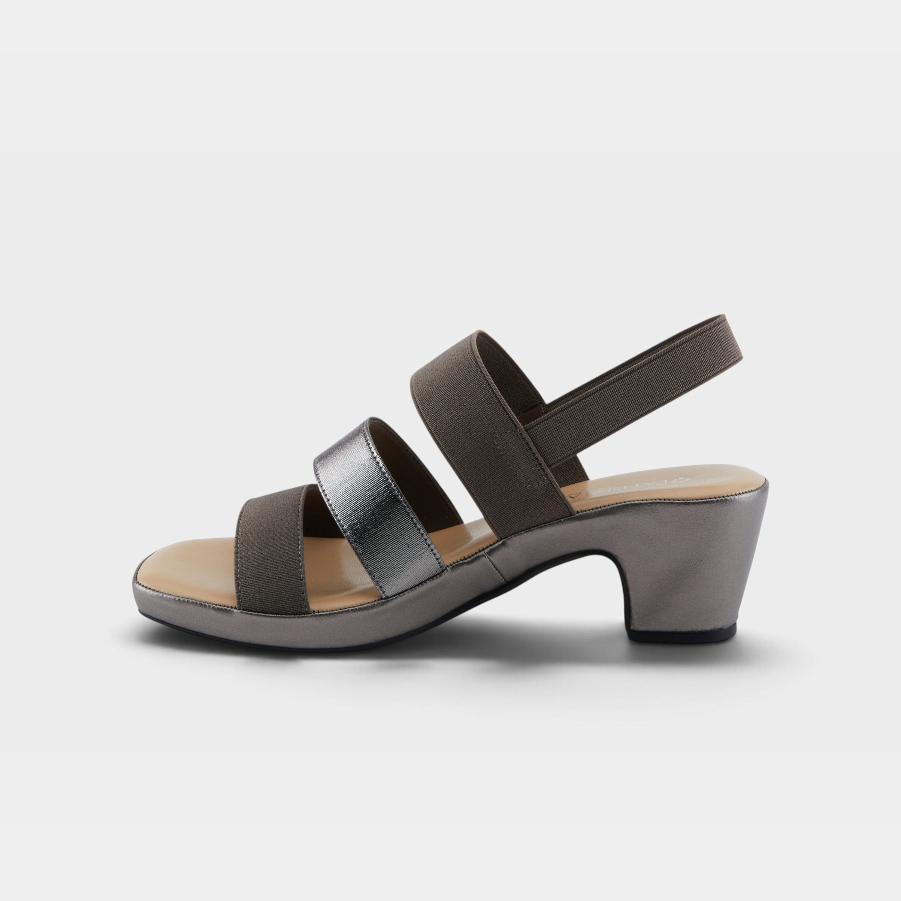 Patrizia Marzula Pewter Sandal