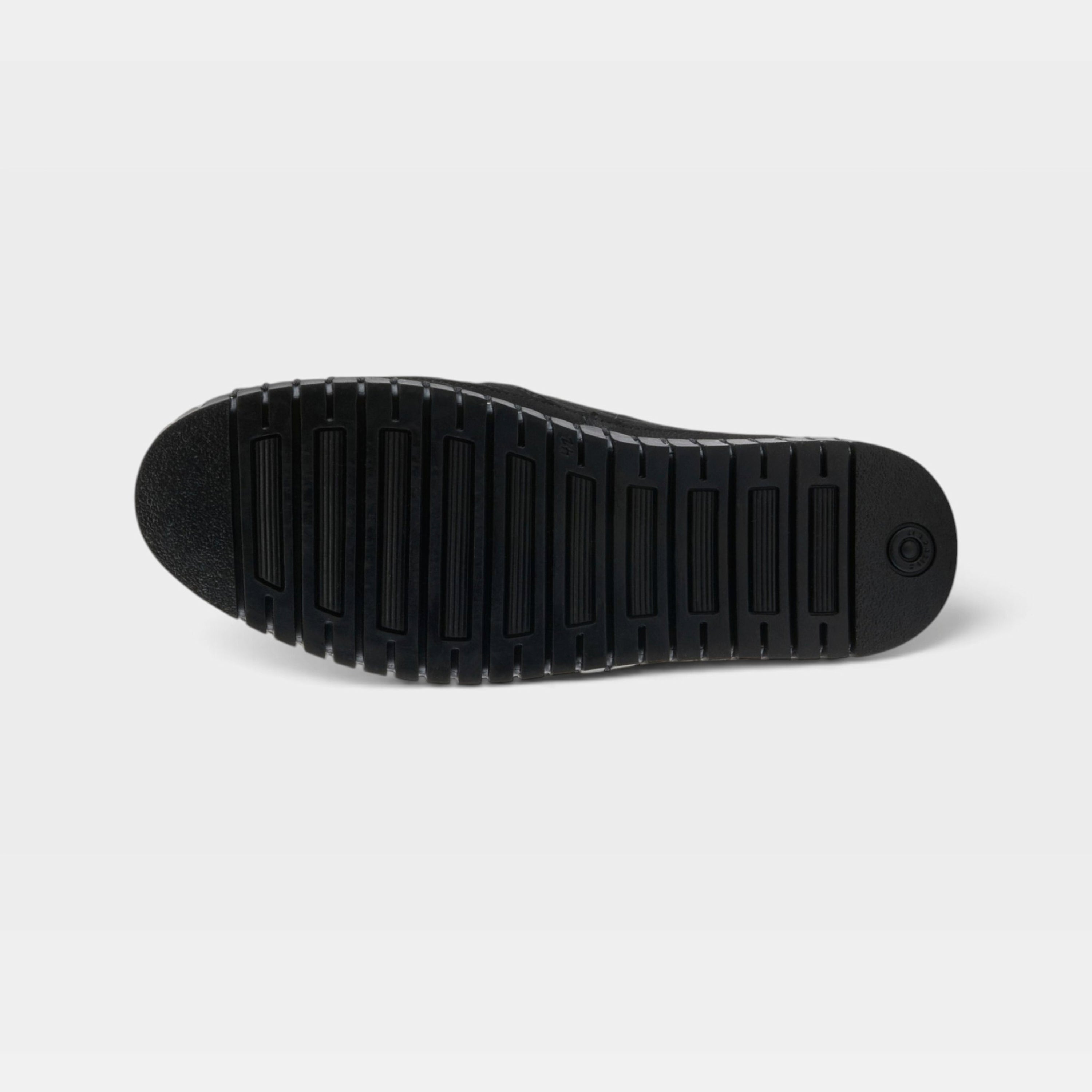 Spring Step Men Mateo Black Nubuck Slip-On Shoe