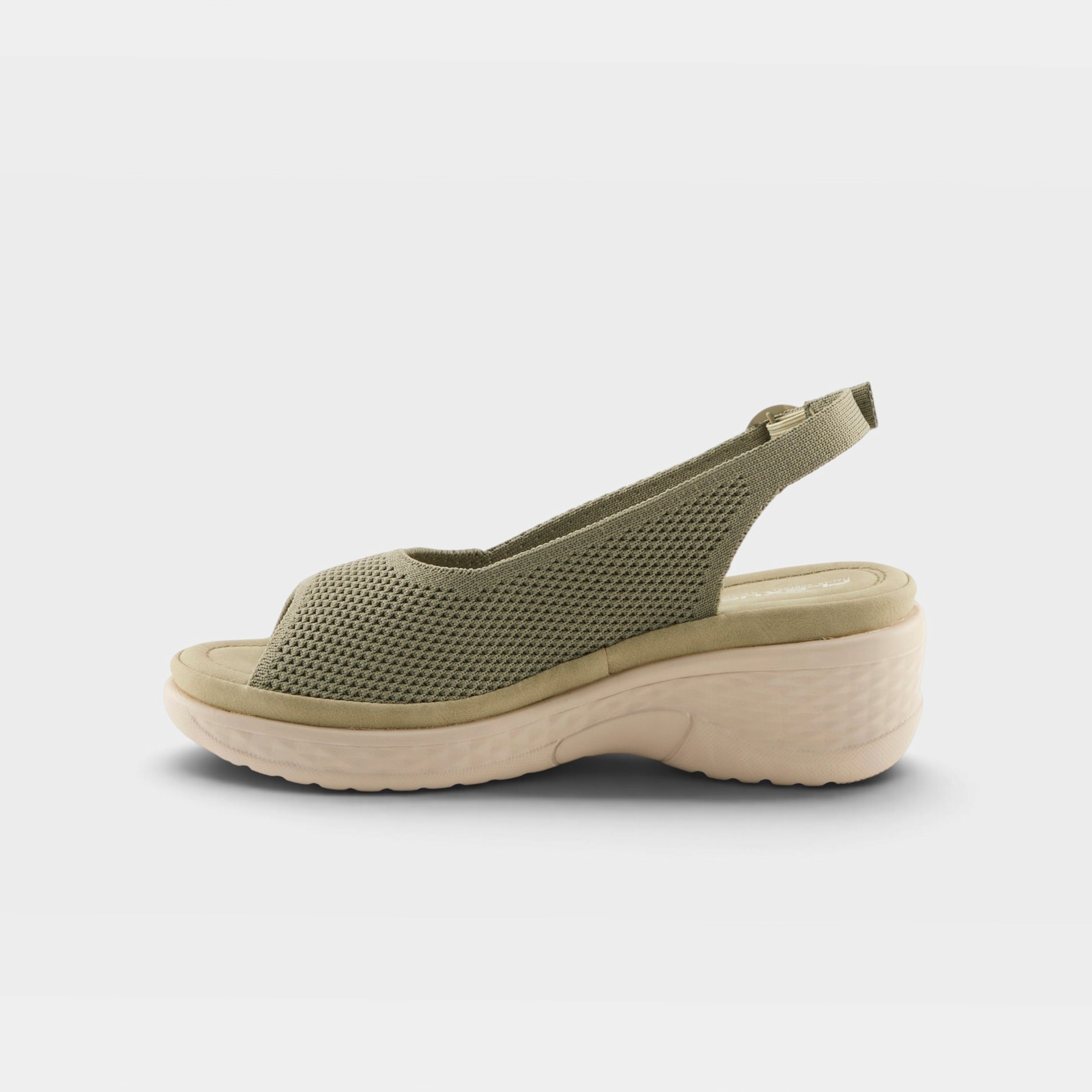 Flexus Mayberry Olive Green Sandal