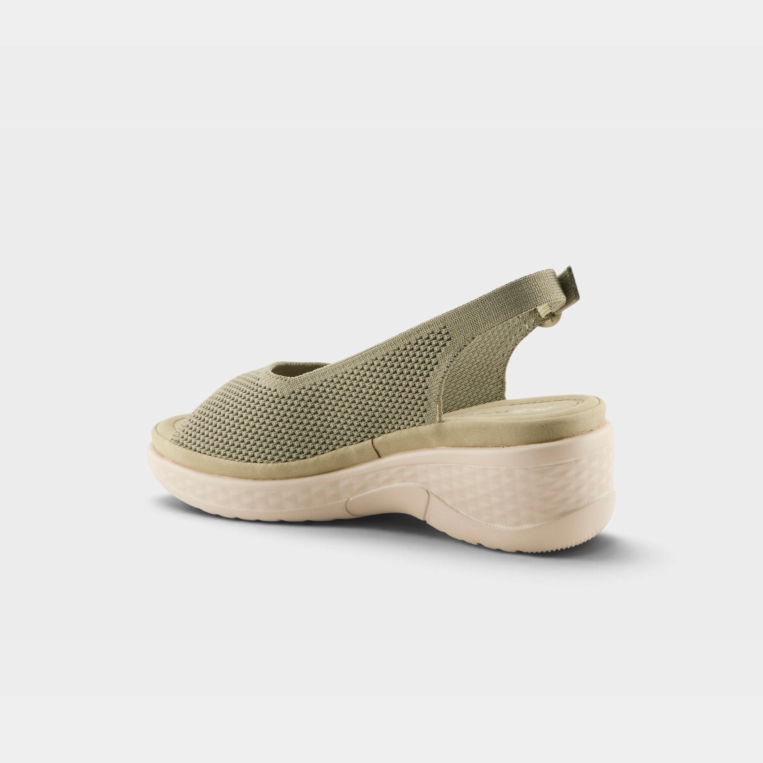 Flexus Mayberry Olive Green Sandal
