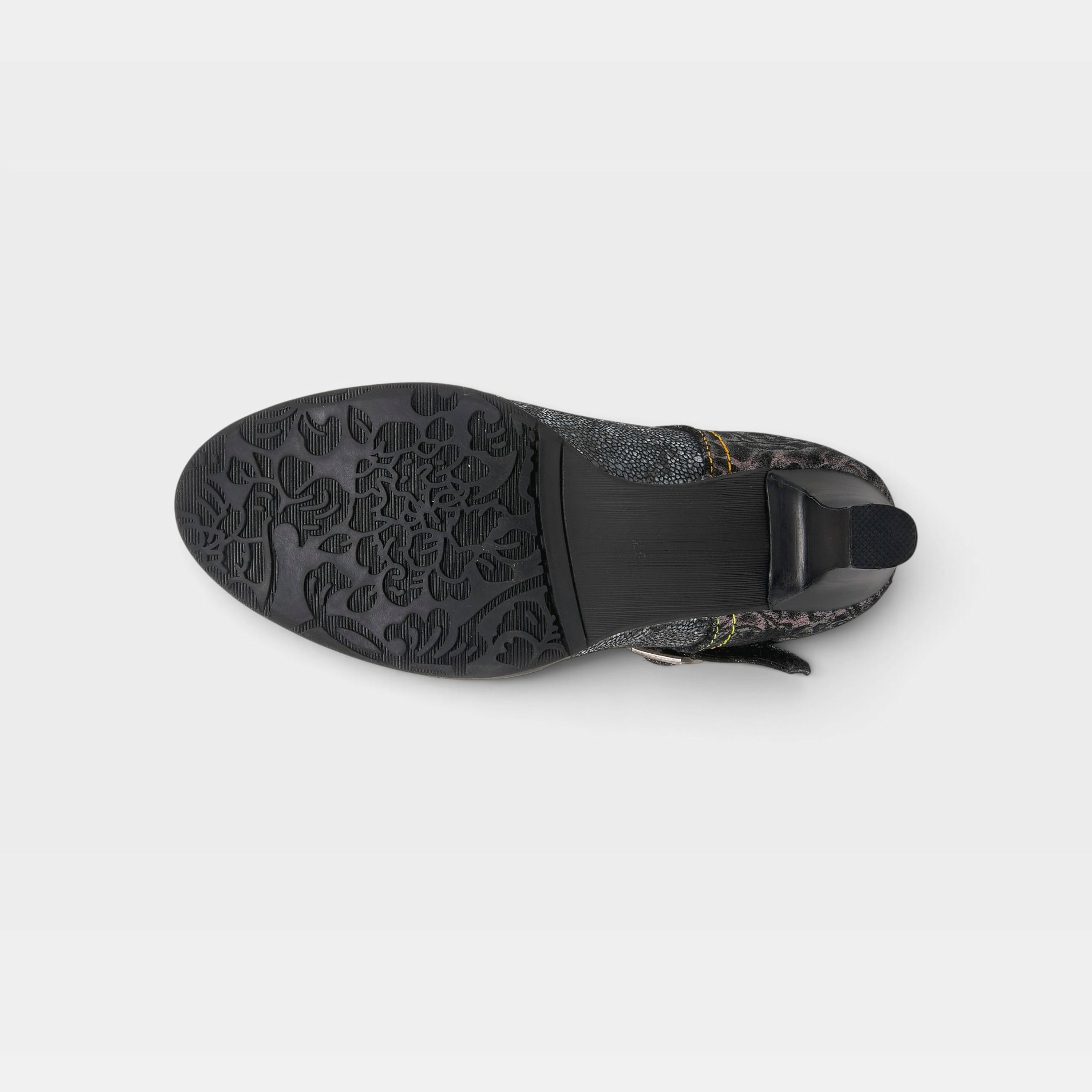 L'Artiste Mazie shoes in Black Multi, outsole view
