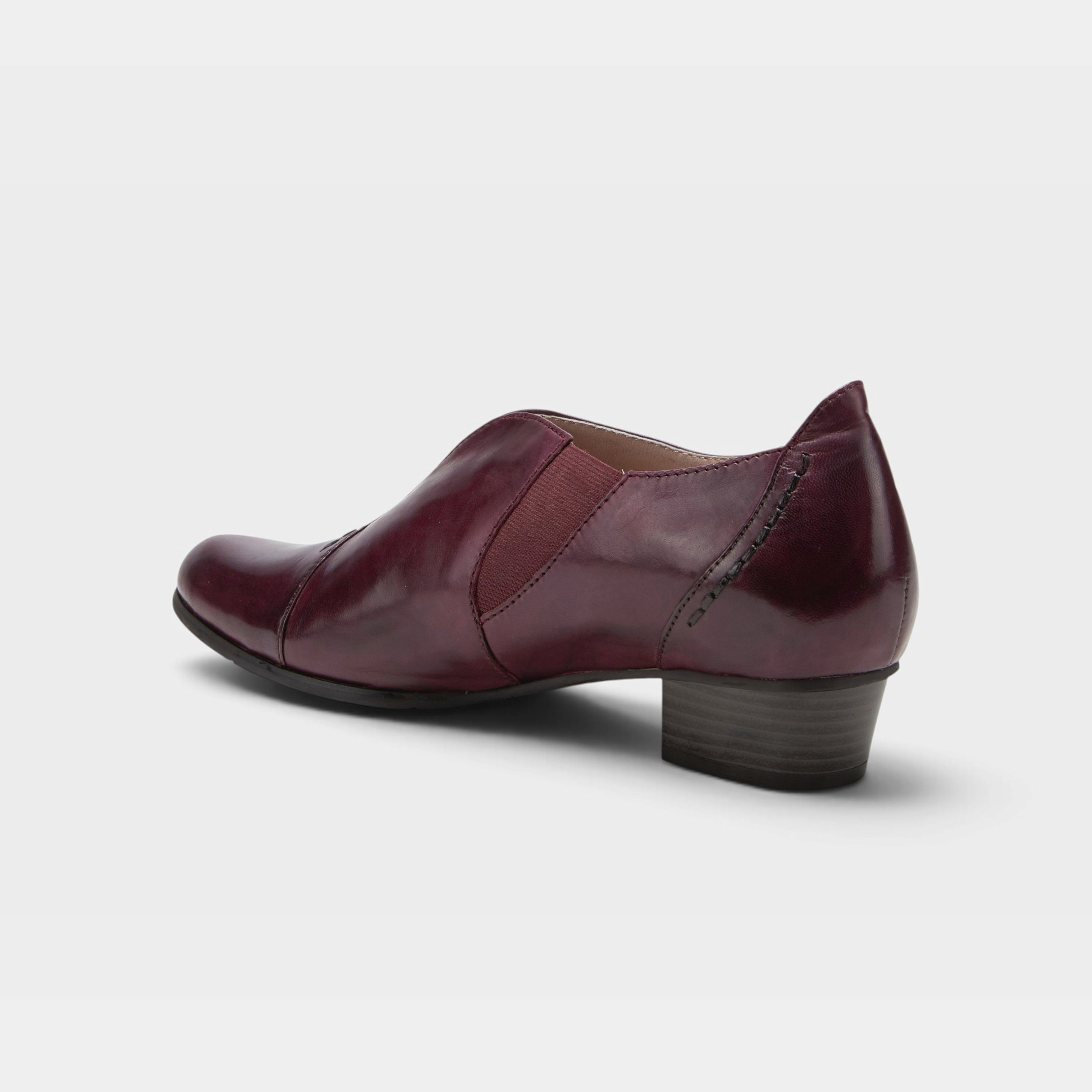 Spring Step Melbourne Bordeaux Slip-On Shoe