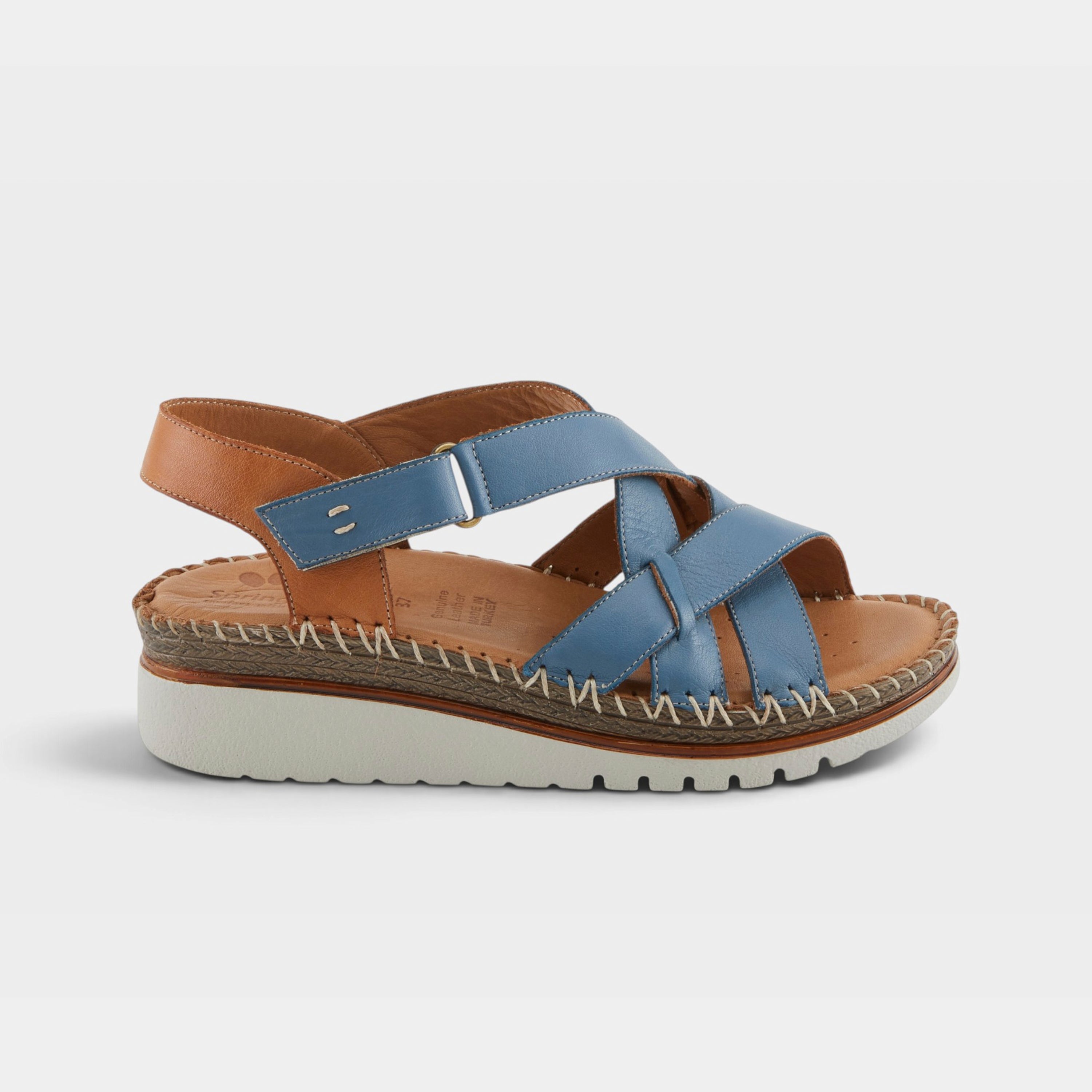Spring Step Migula Blue Sandal