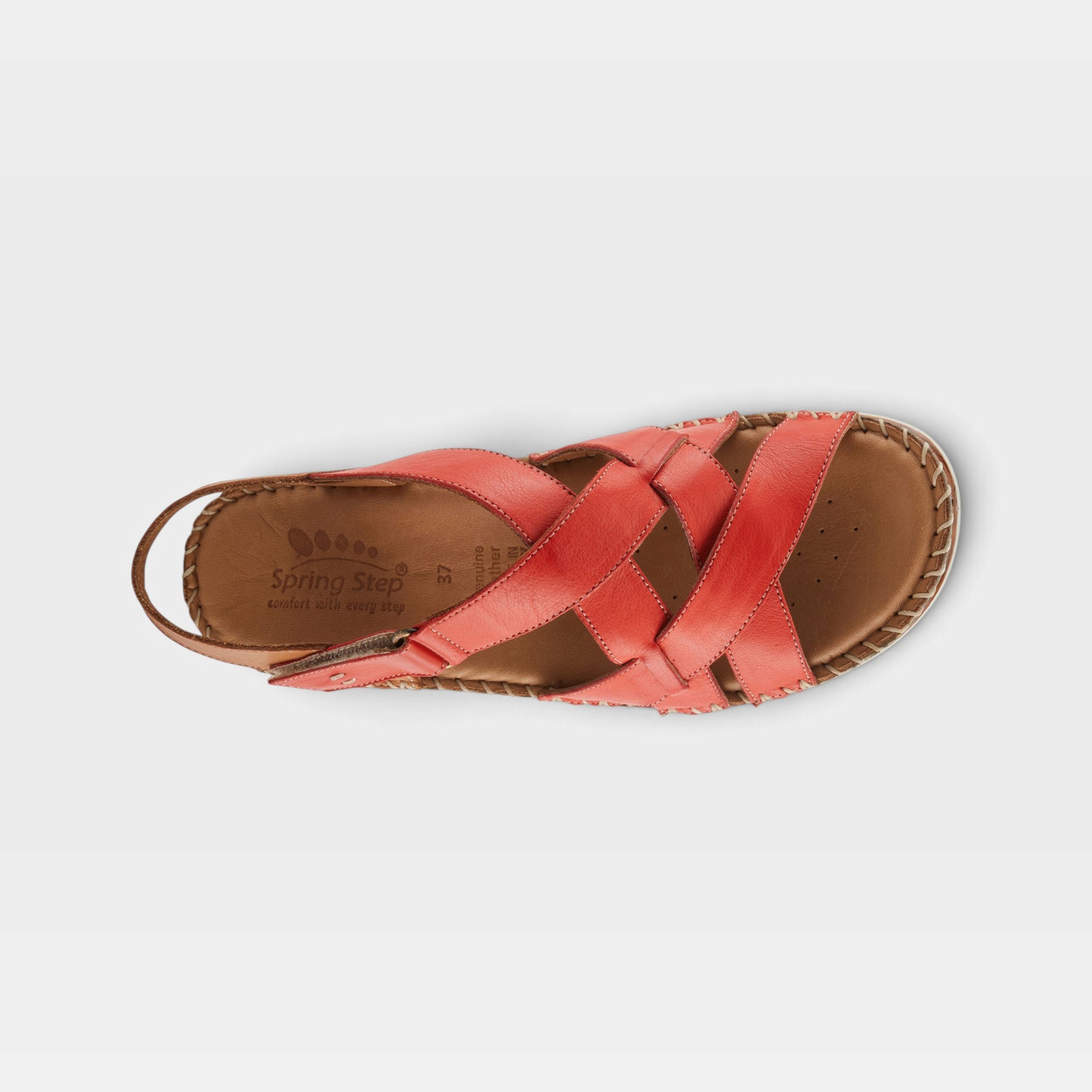 Spring Step Migula Red Sandal