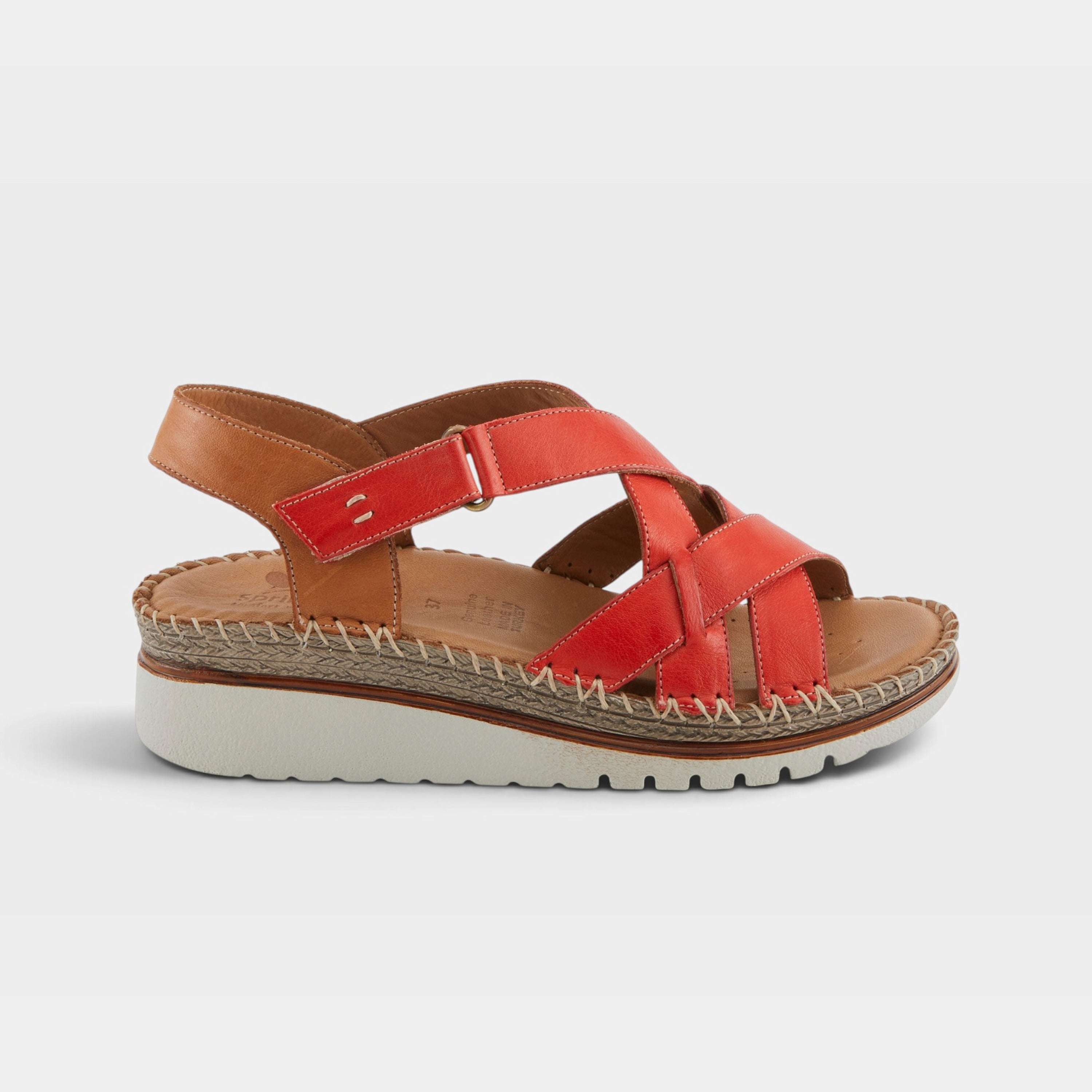 Spring Step Migula Red Sandal