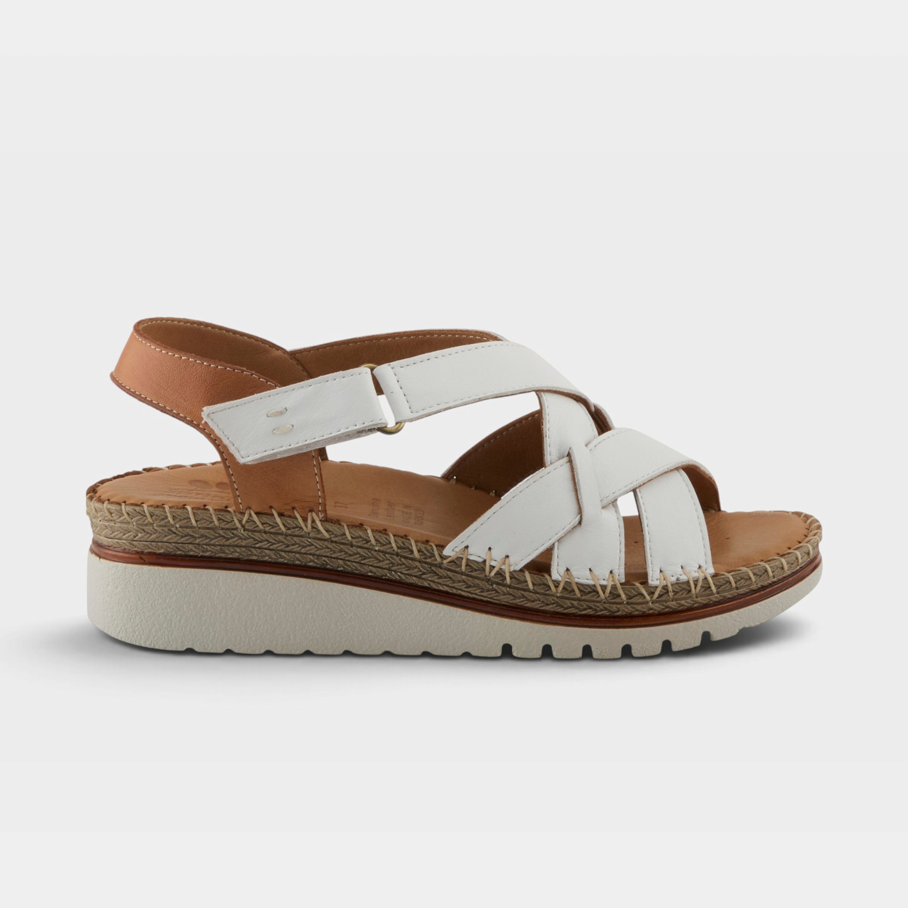 Spring Step Migula White Sandal