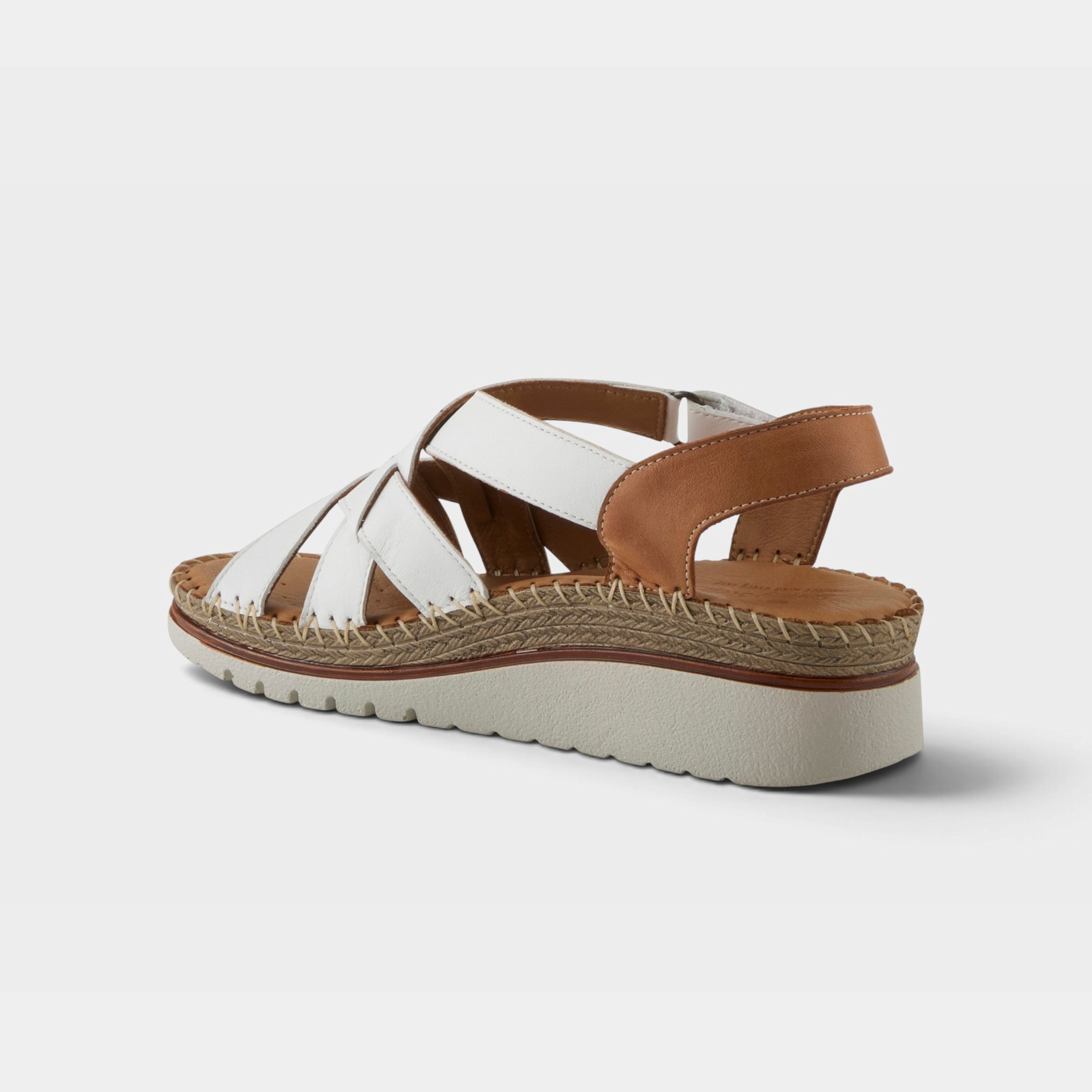 Spring Step Migula White Sandal