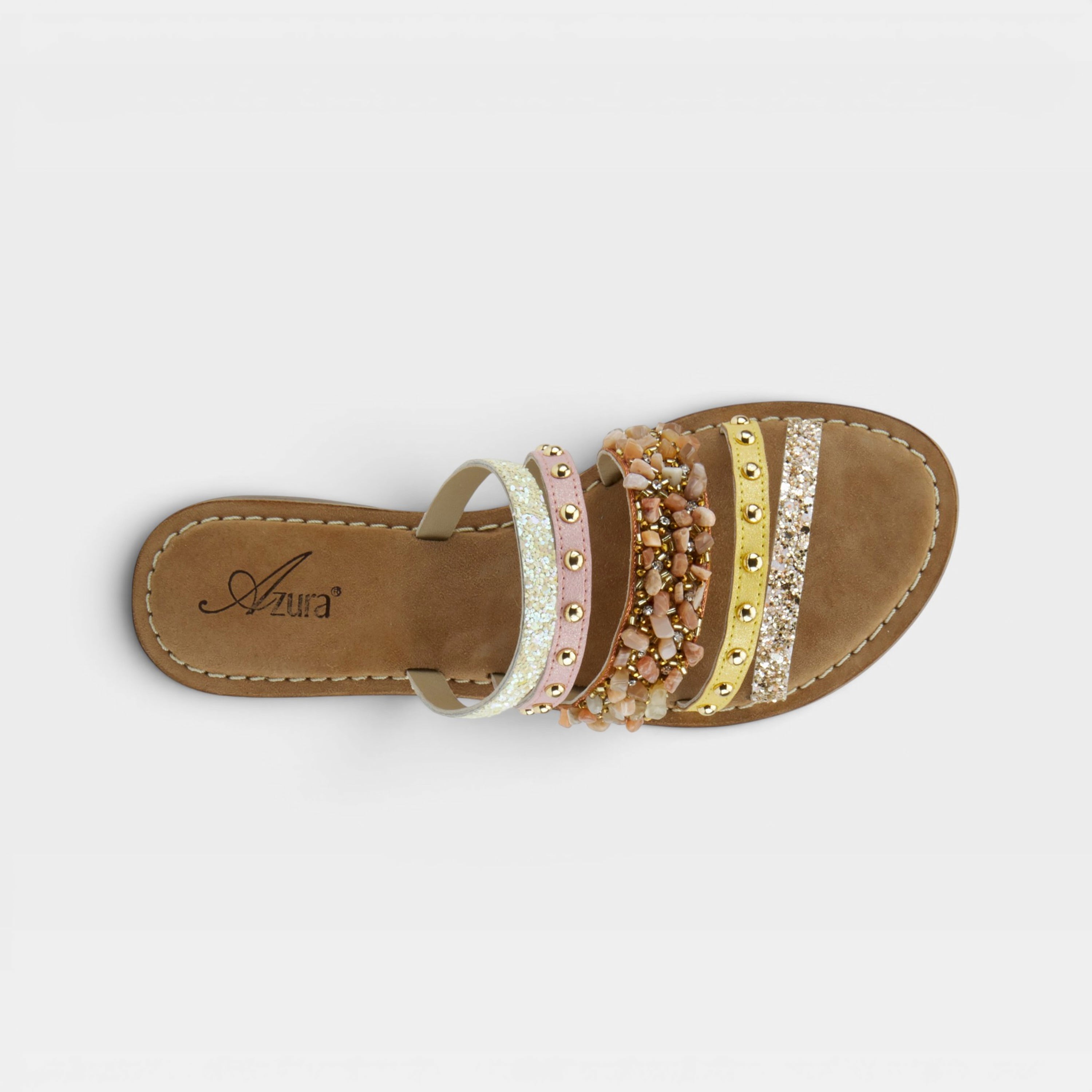 Azura Minerals Yellow Multi Sandal