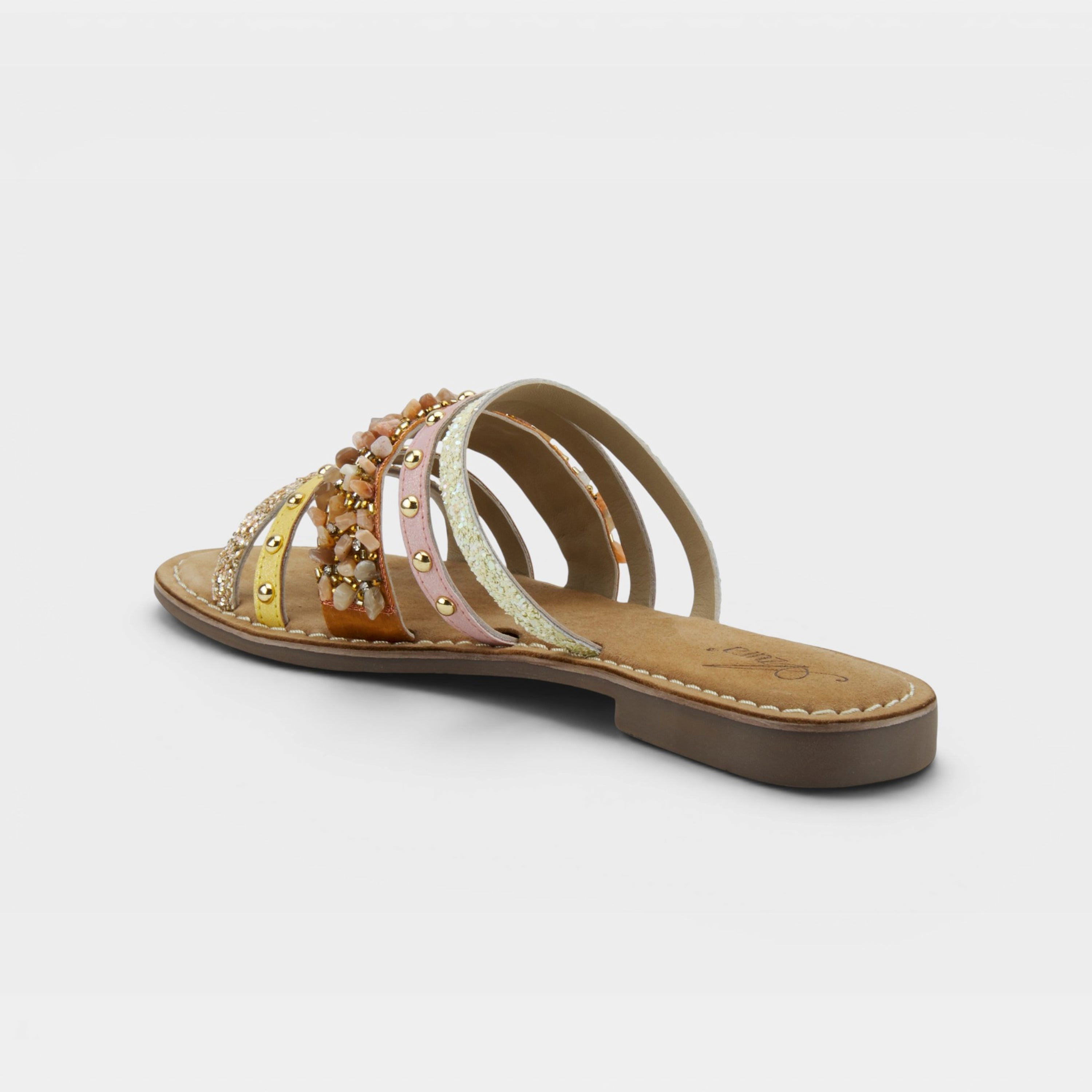 Azura Minerals Yellow Multi Sandal
