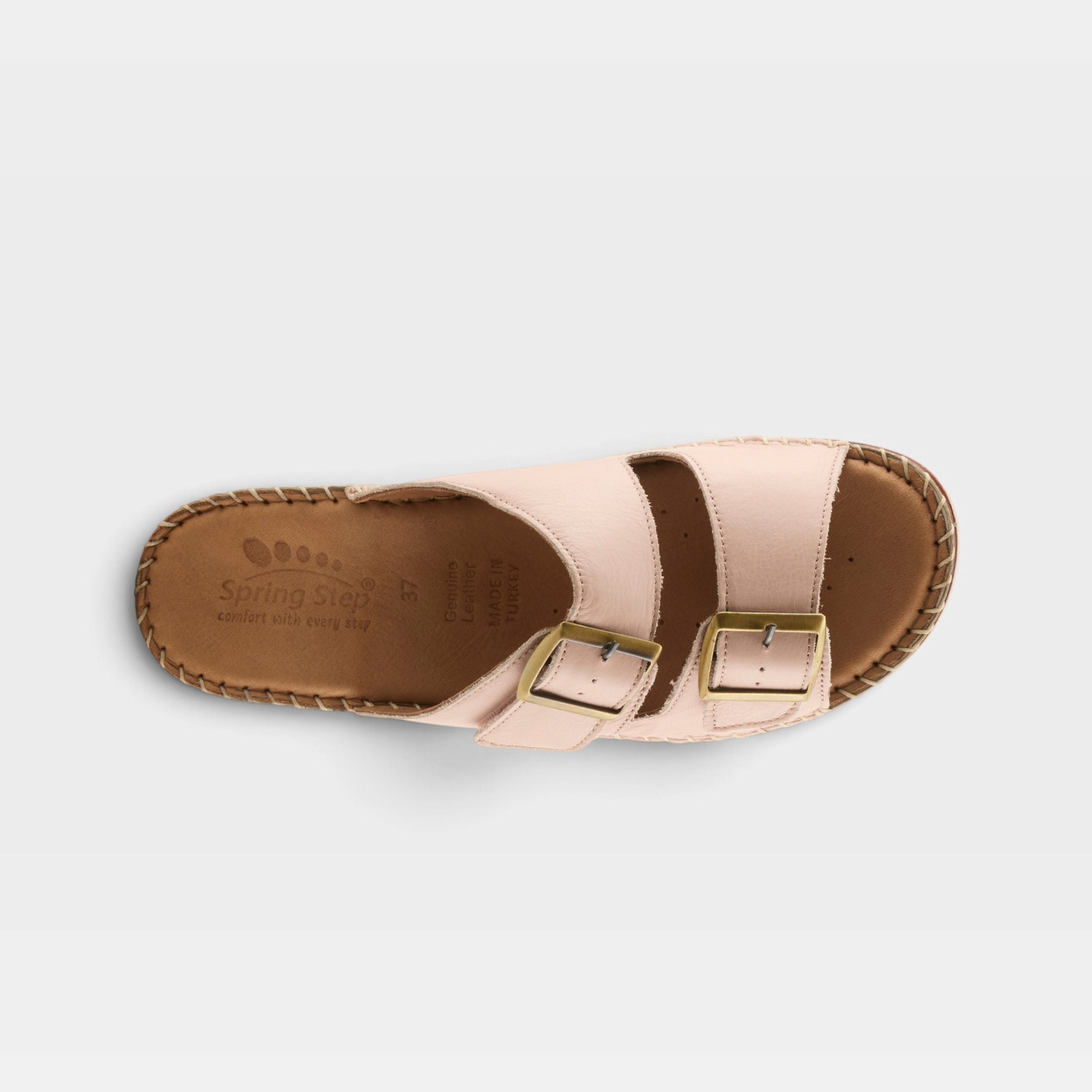 Spring Step Minisia Blush Wedge Sandal