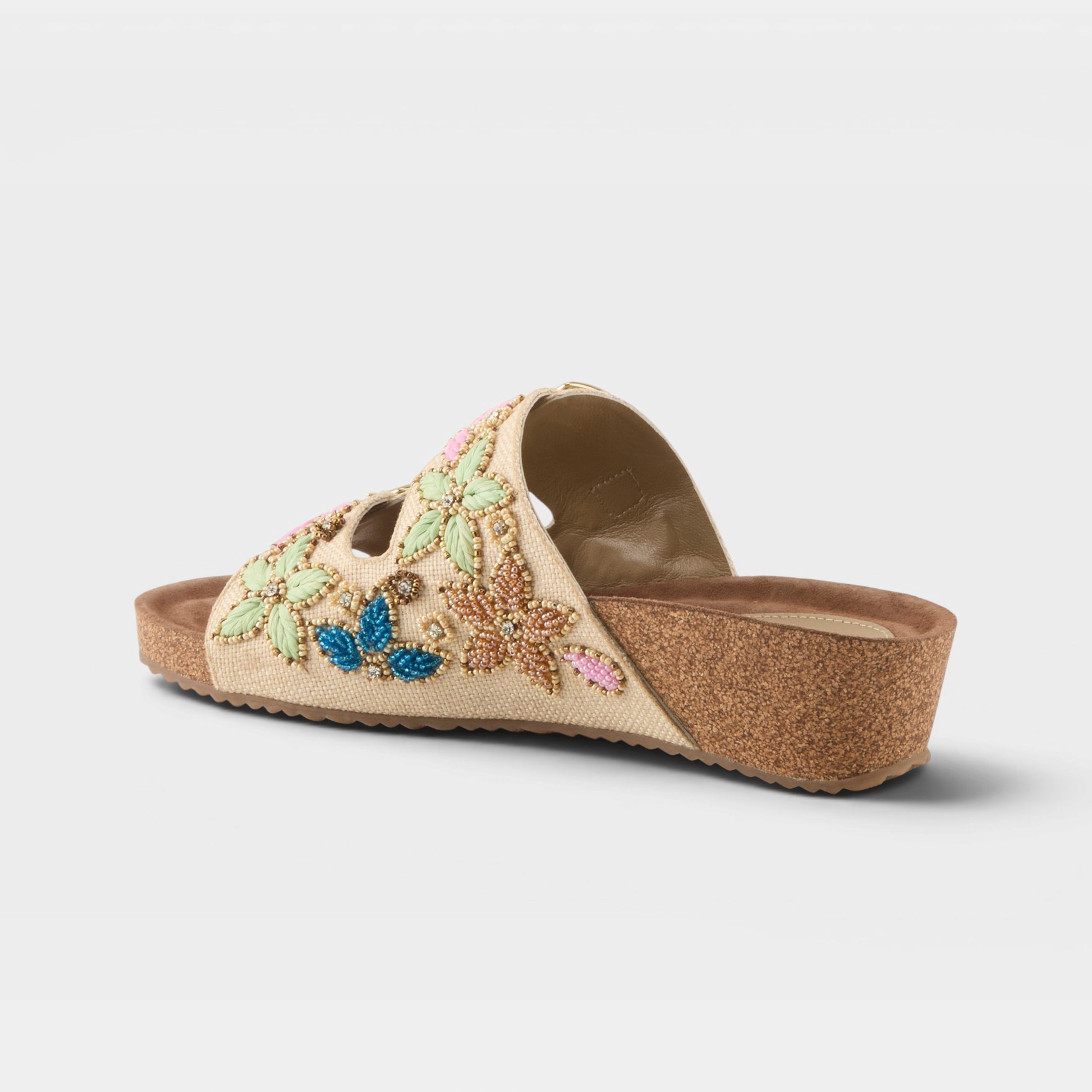 Azura Miraflores Beige Multi Sandal