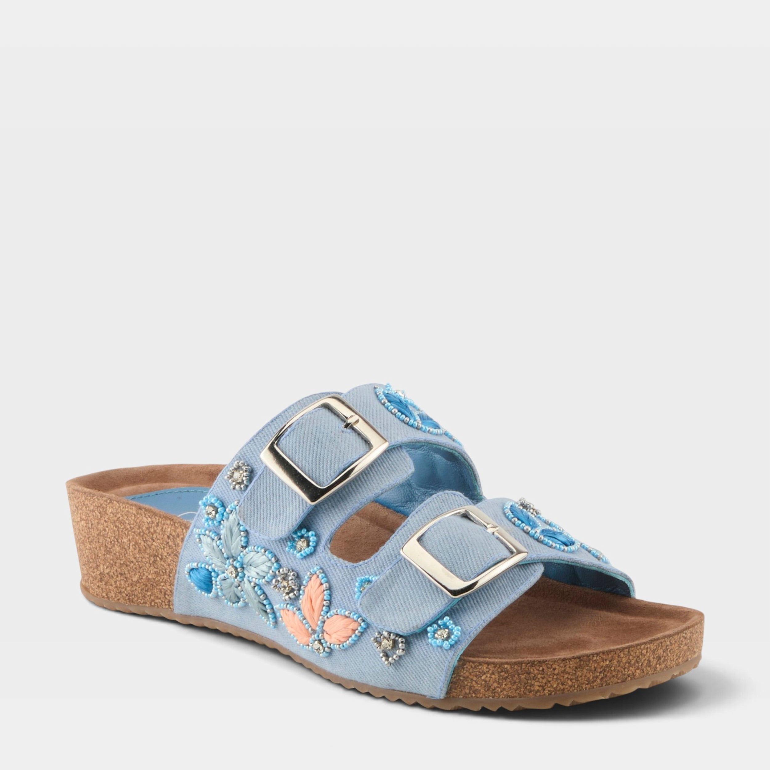 Azura Miraflores Blue Multi Sandal