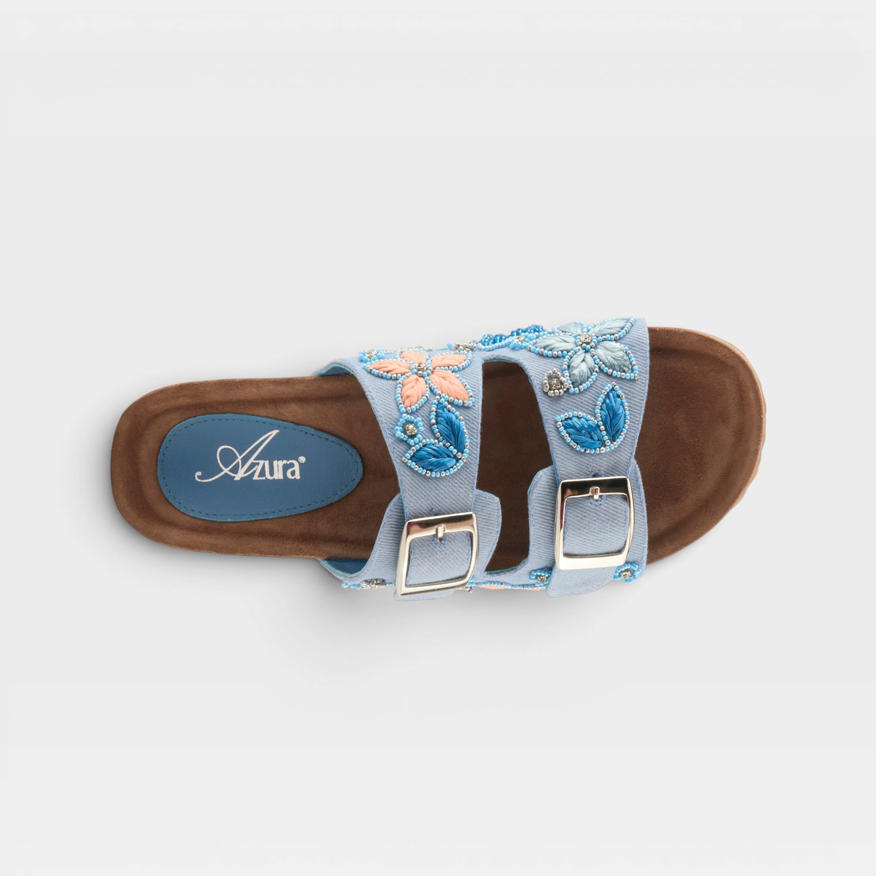 Azura Miraflores Blue Multi Sandal