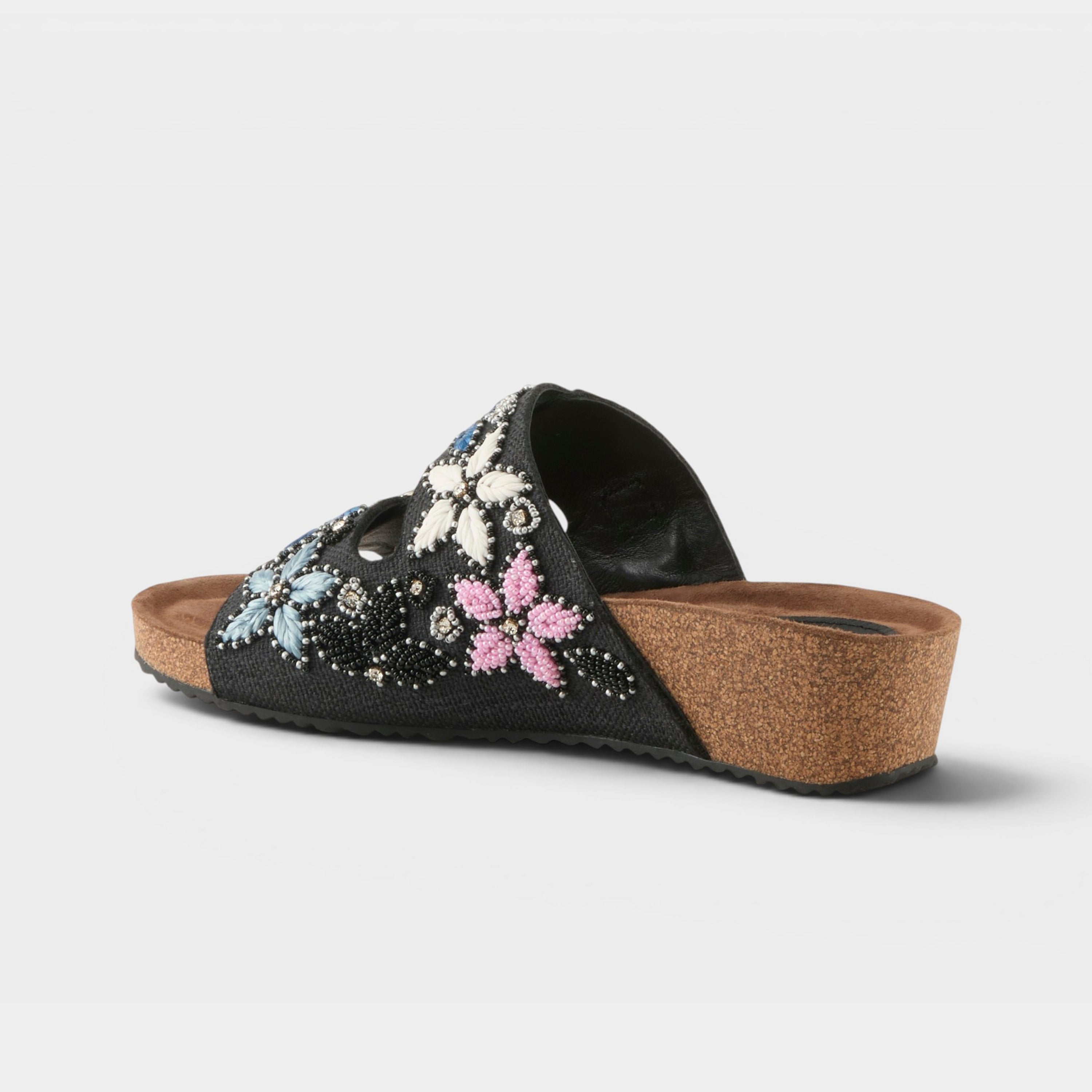 Azura Miraflores Black Multi Sandal