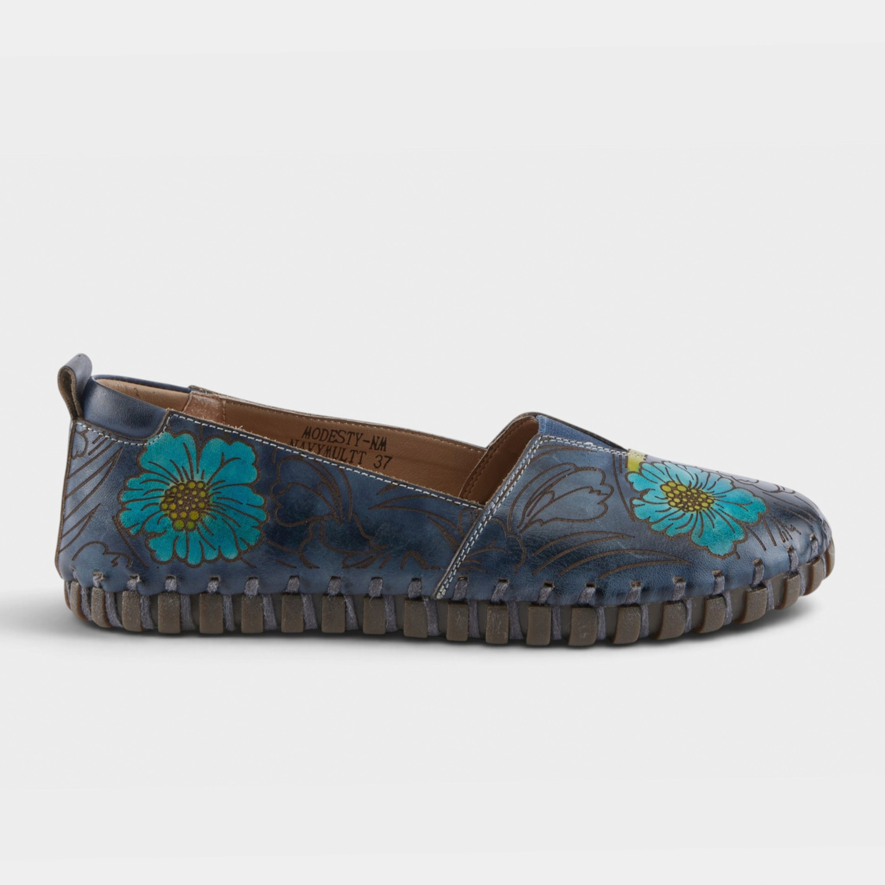 L'Artiste Modesty shoes in Navy Multi, hero view