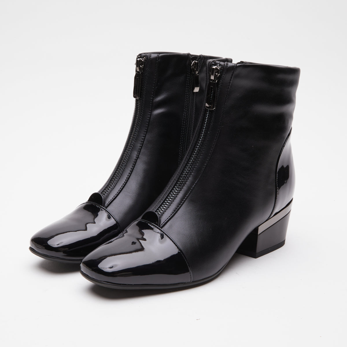 Azura Mozza Boots: Premium Shiny Look – Spring Step Shoes