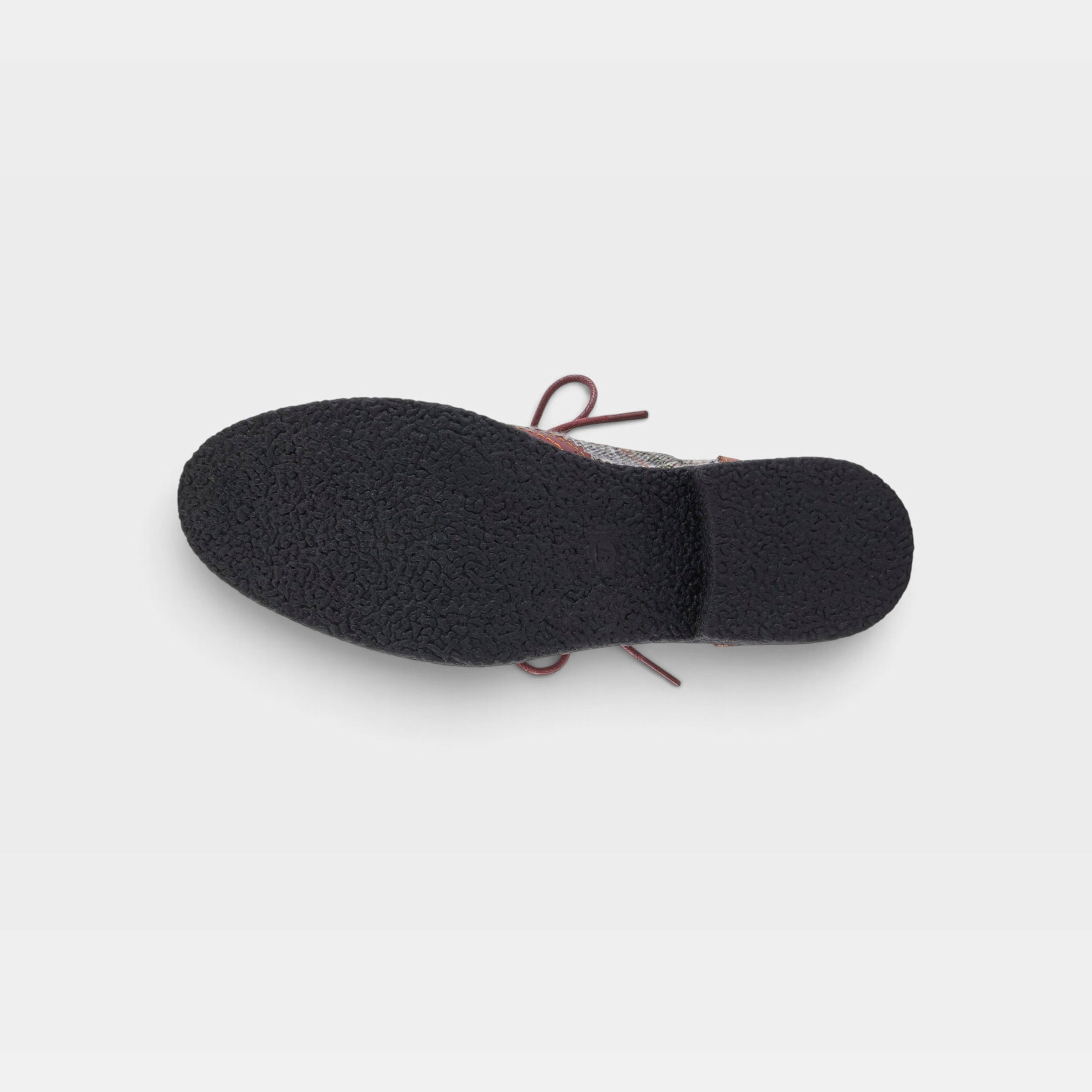 L'Artiste Muggiasti shoes in Bordeaux Multi, outsole view
