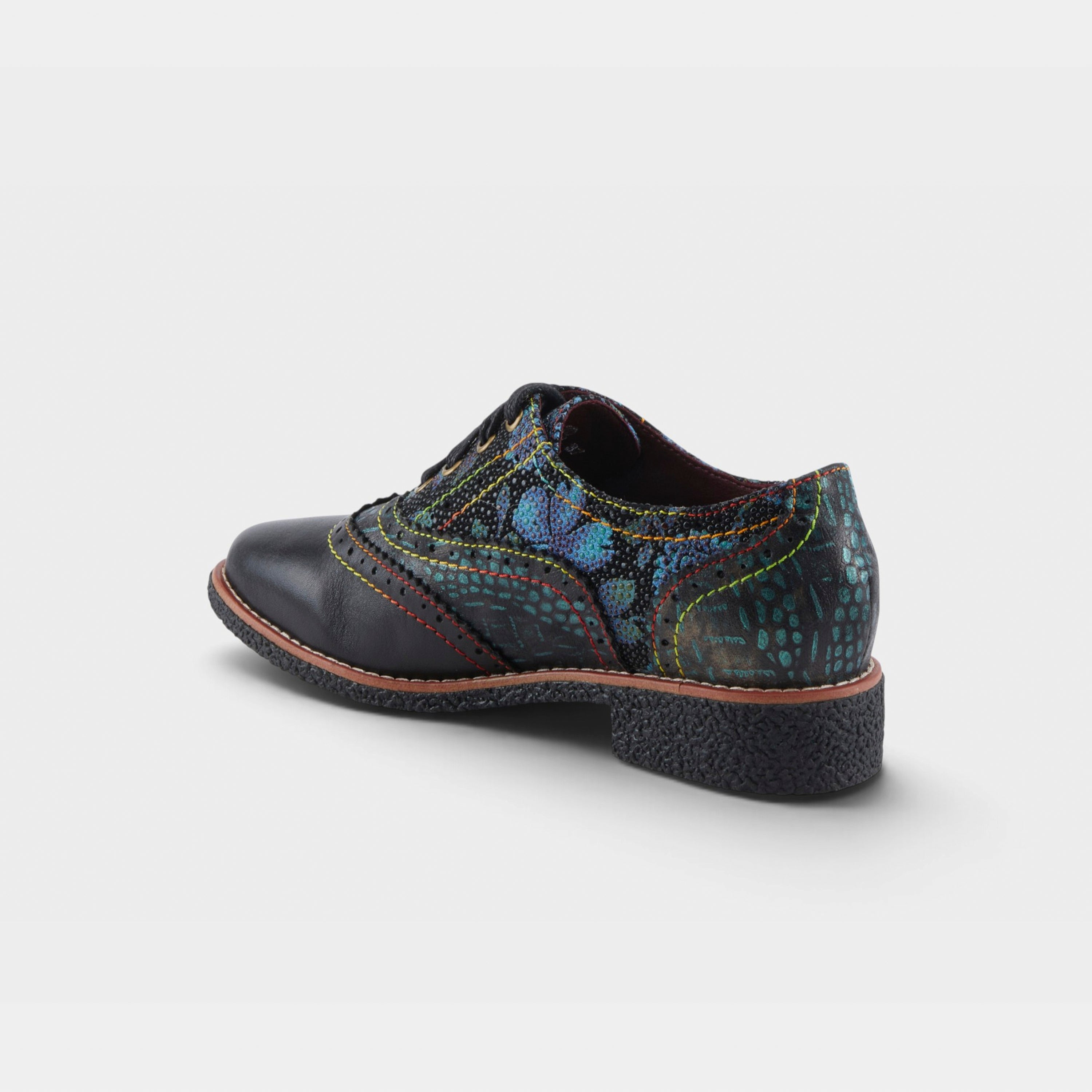 L'Artiste Muggiasti-Dot shoes in Black Multi, alternate angle view
