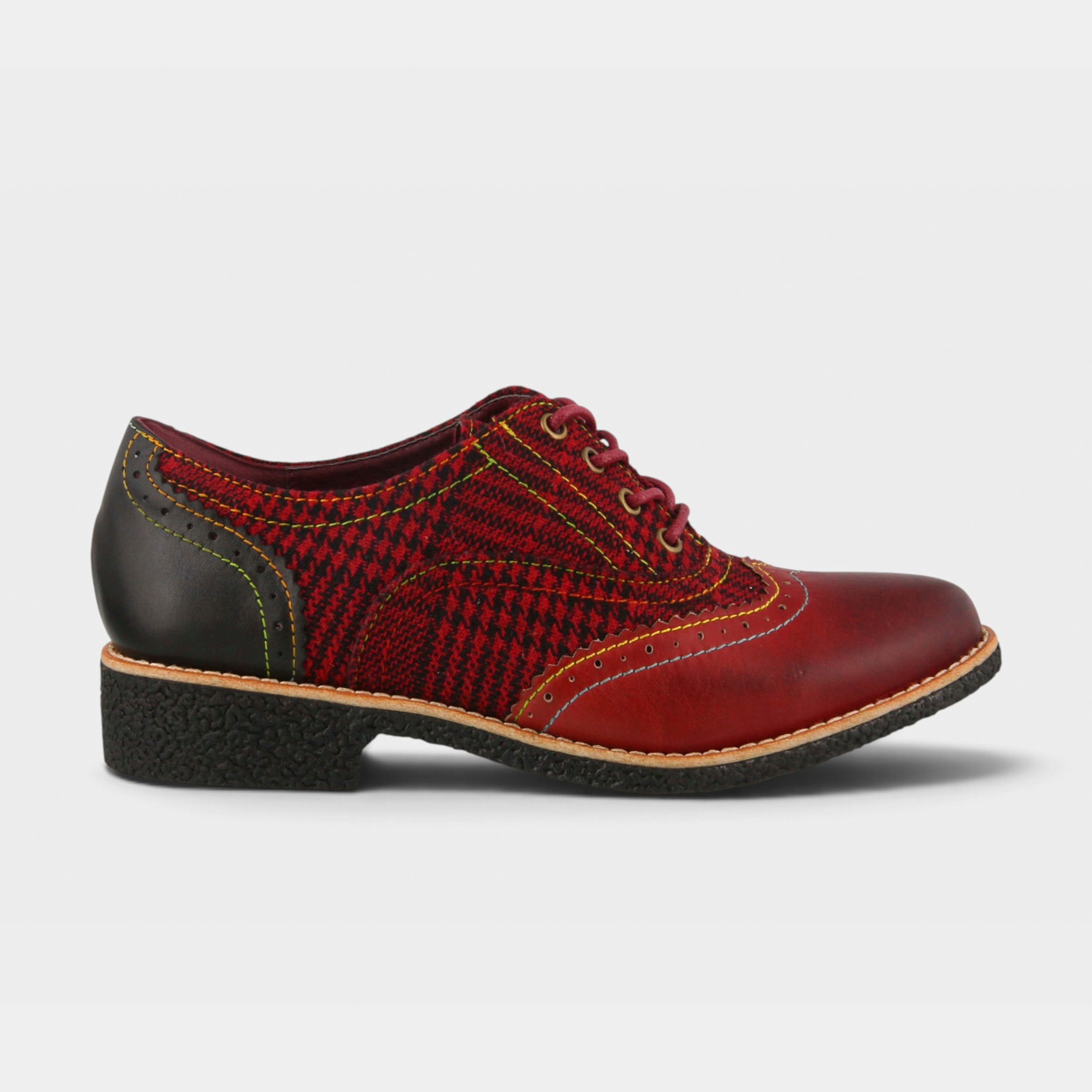 L'Artiste Muggiasti shoes in Red Multi, hero view
