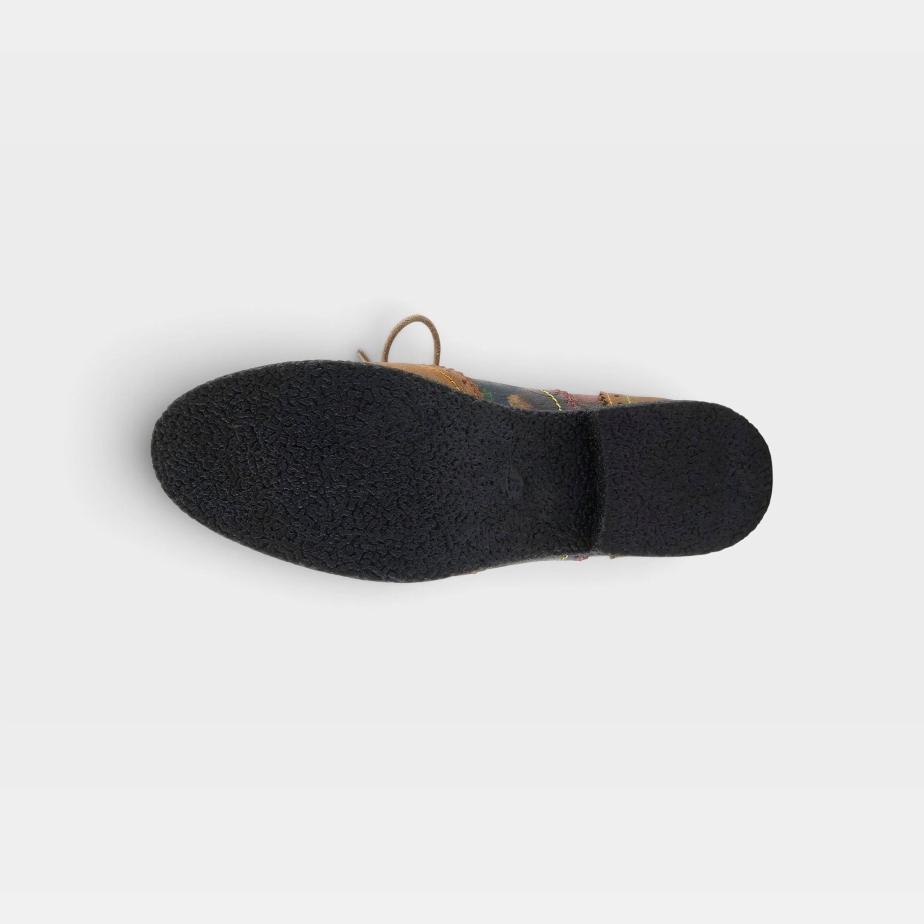 L'Artiste Muggiasti-Vinty shoes in Olive Multi, outsole view