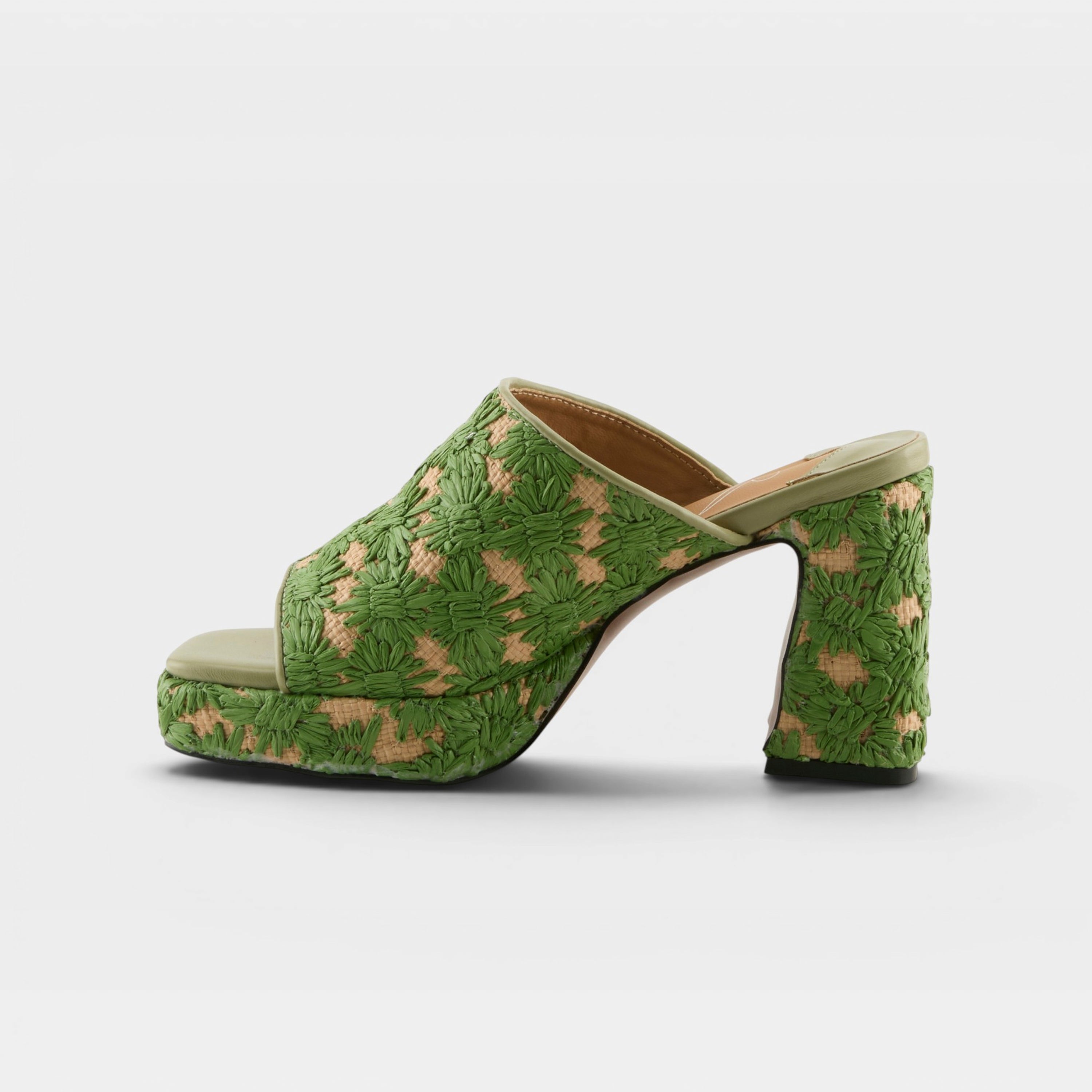 Azura Mustbeluv Green Multi Sandal