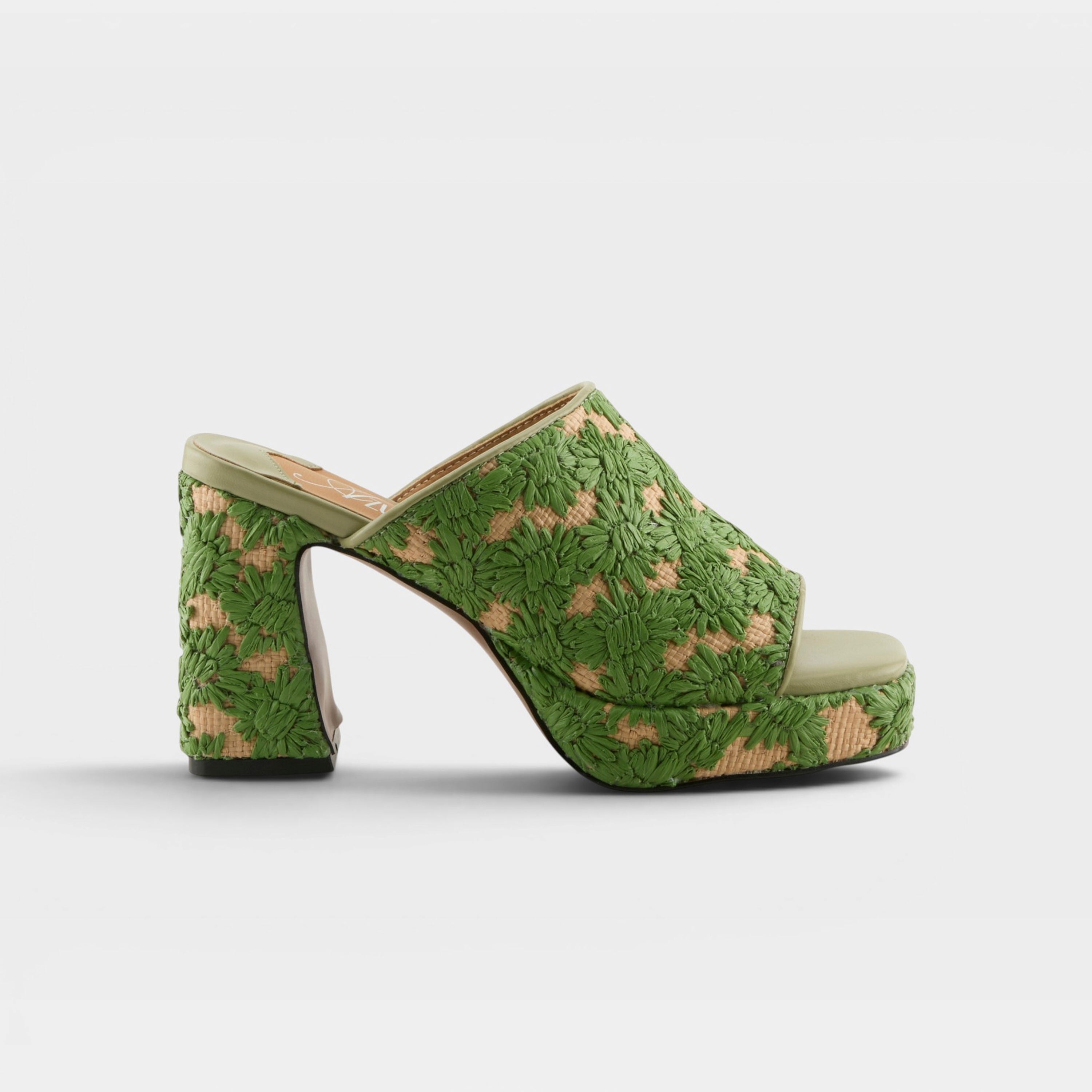 Azura Mustbeluv Green Multi Sandal