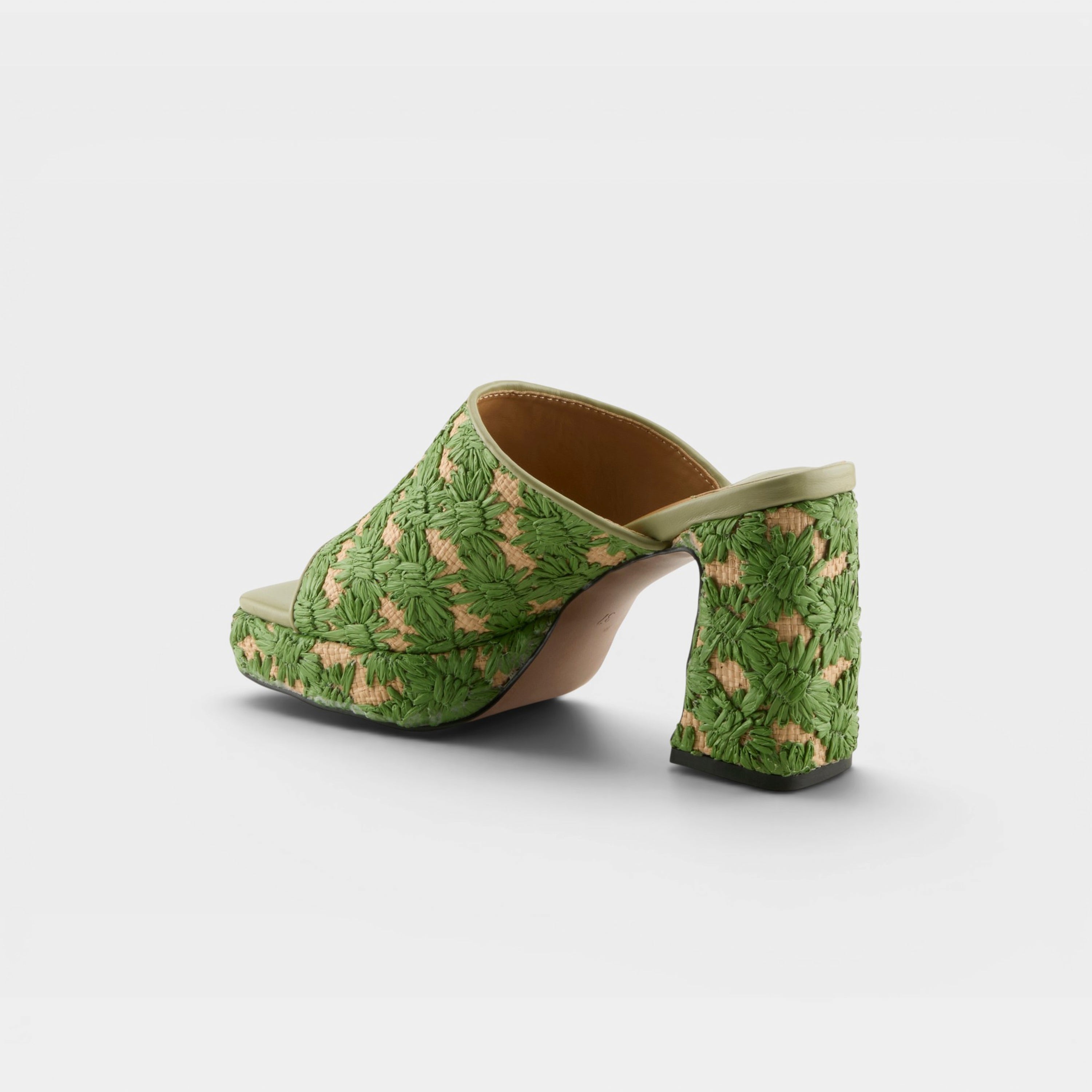 Azura Mustbeluv Green Multi Sandal