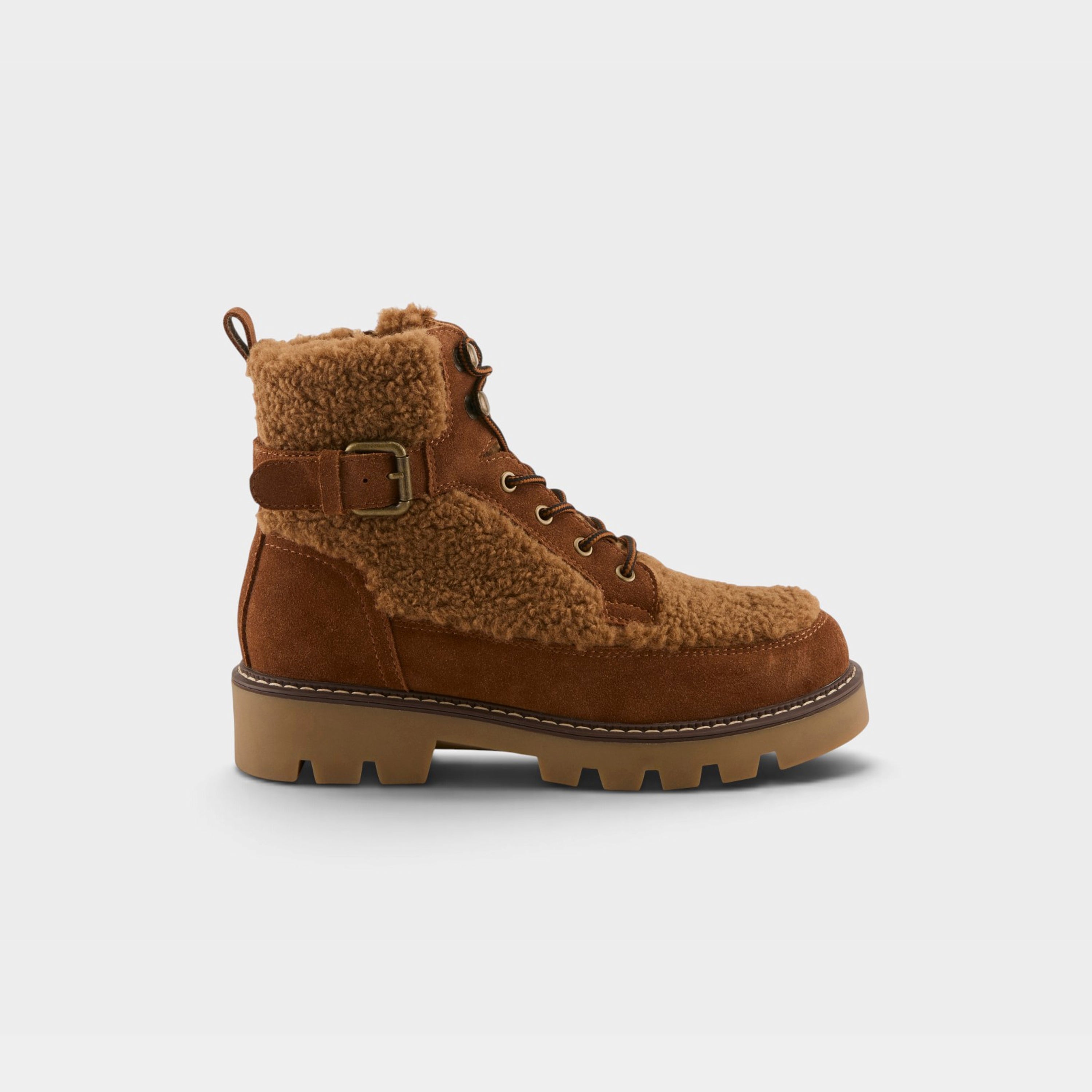 Spring Step Namiko Camel Multi Suede Boot