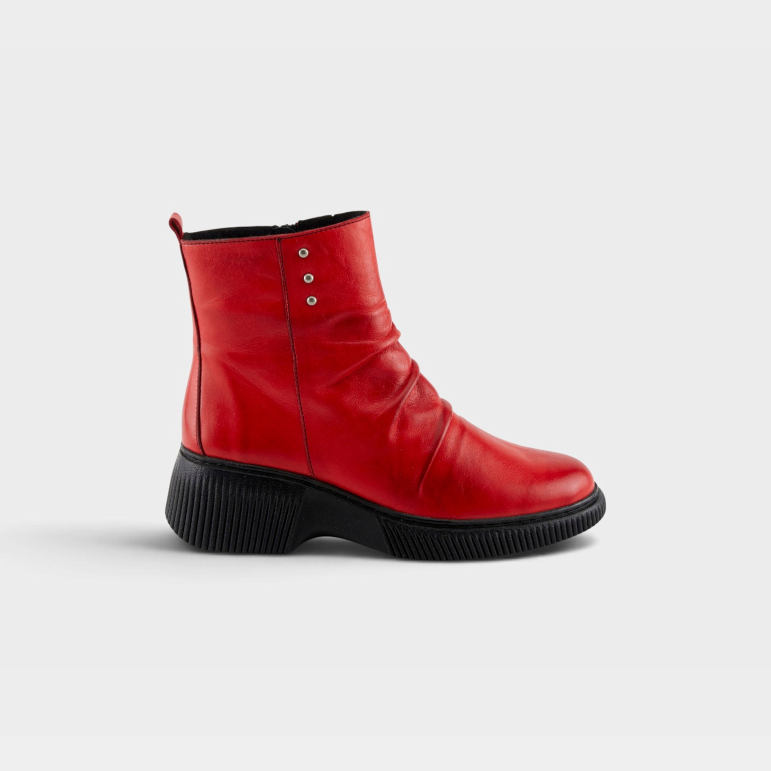Spring Step Nayana Red Boot