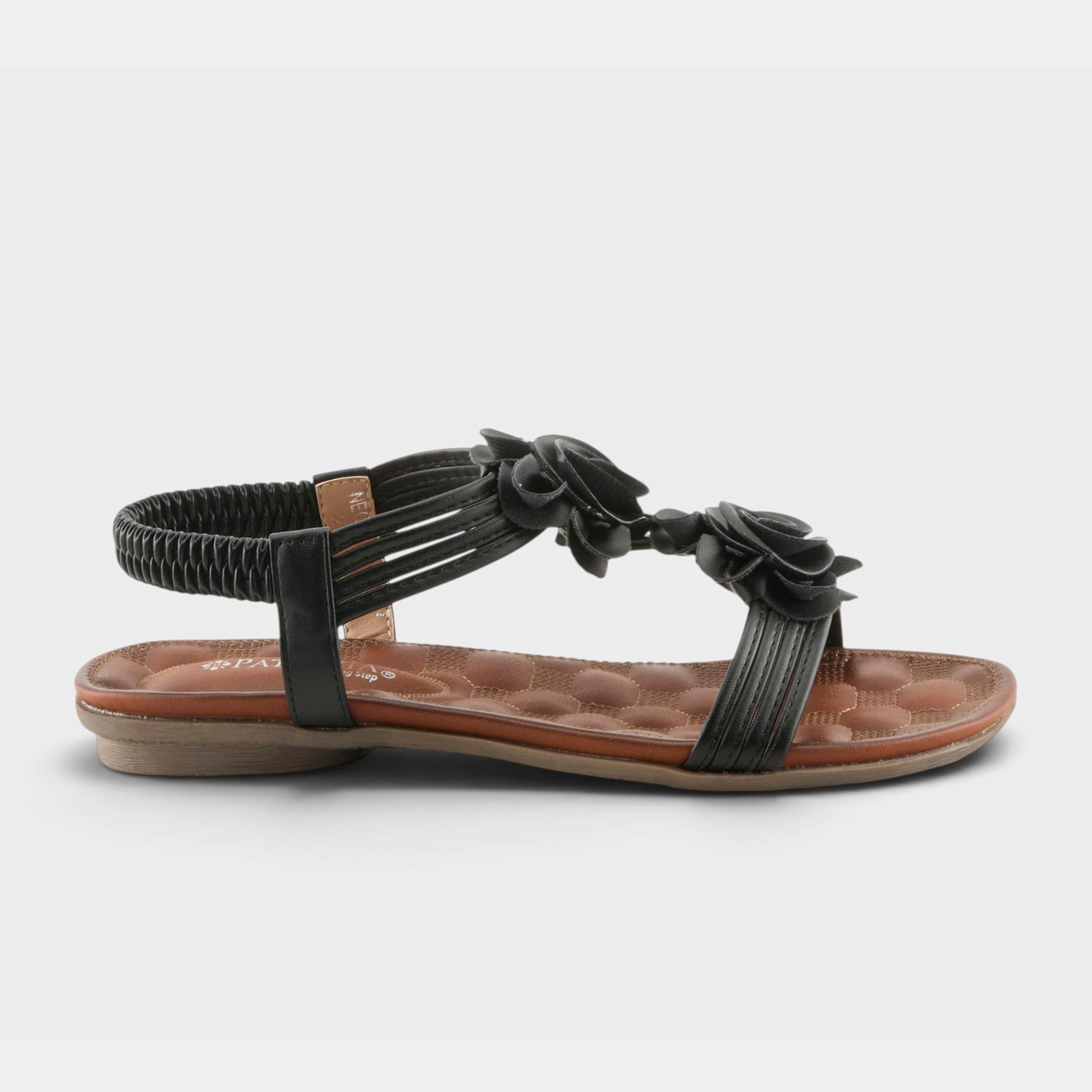 Patrizia Nectarine Black Sandal