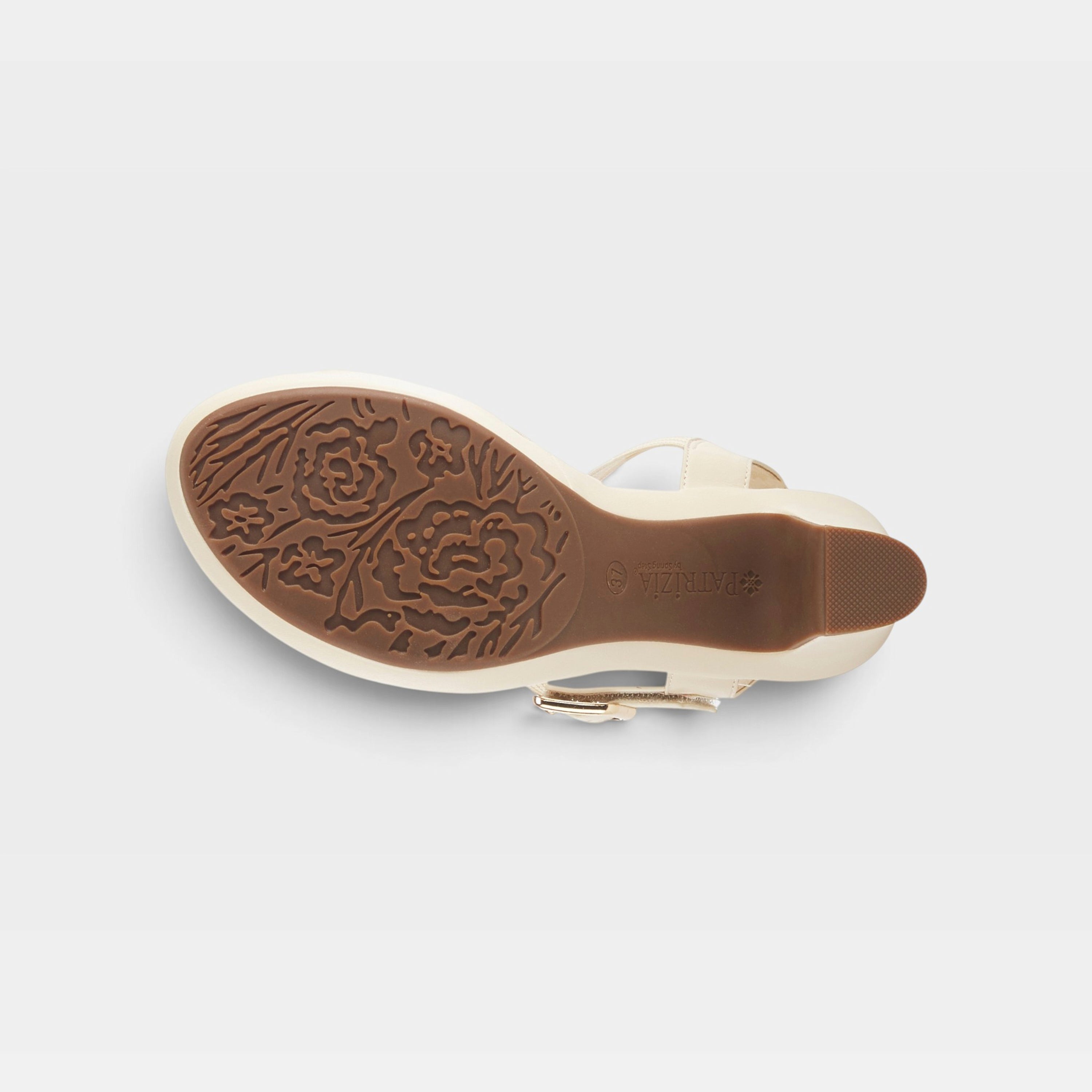 Patrizia Neesa Stretch Beige Sandal