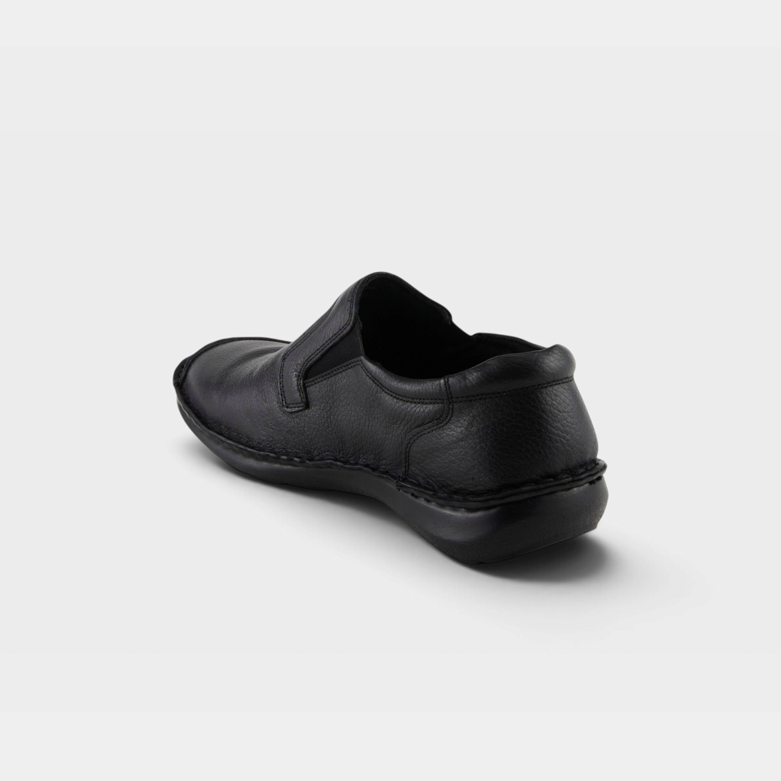Spring Step Men Niccolo Black Slip-On Shoe