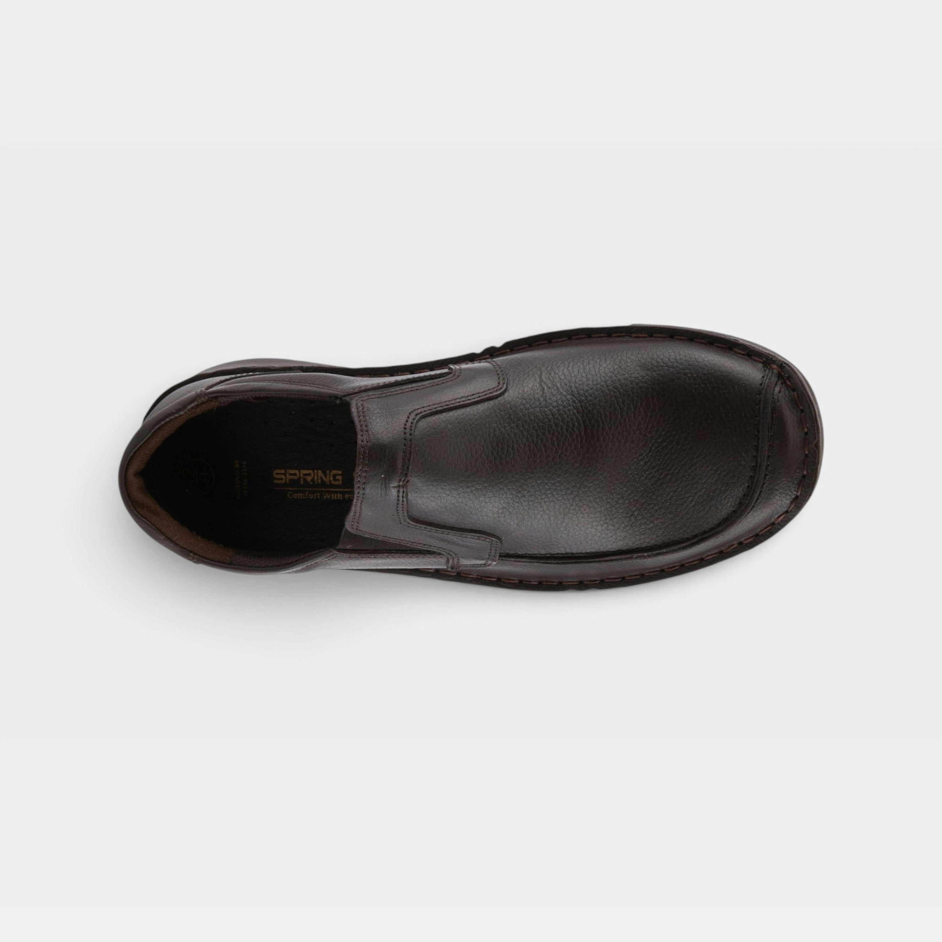 Spring Step Men Niccolo Brown Slip-On Shoe