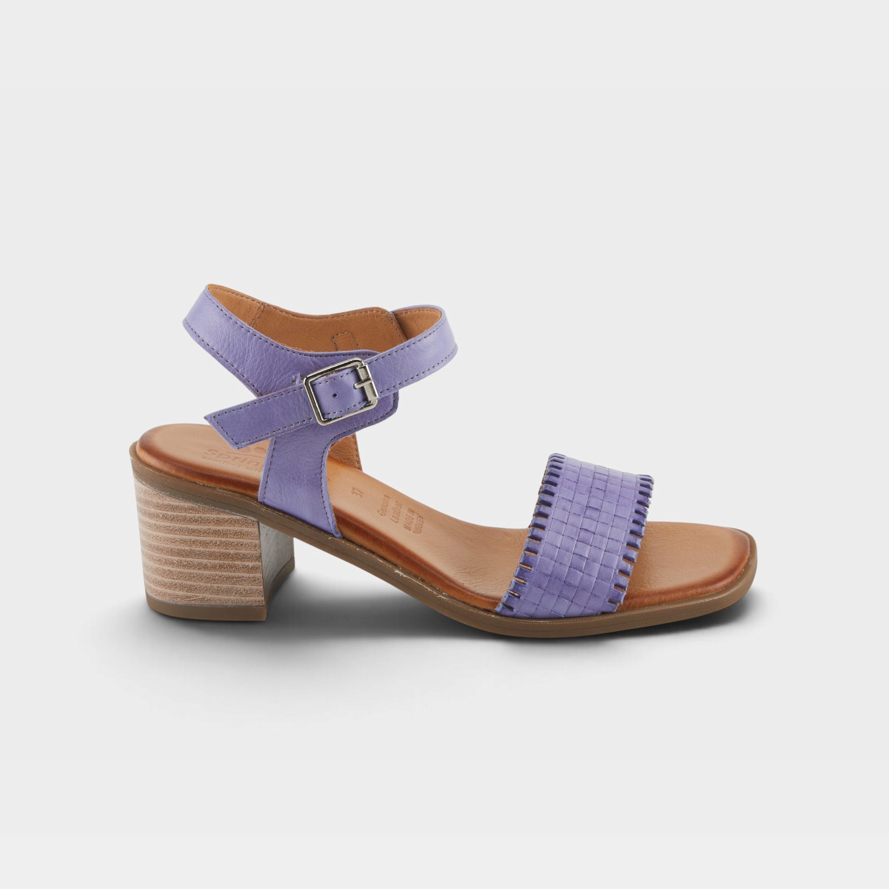 Spring Step Nifona Purple Strappy Dress Sandal
