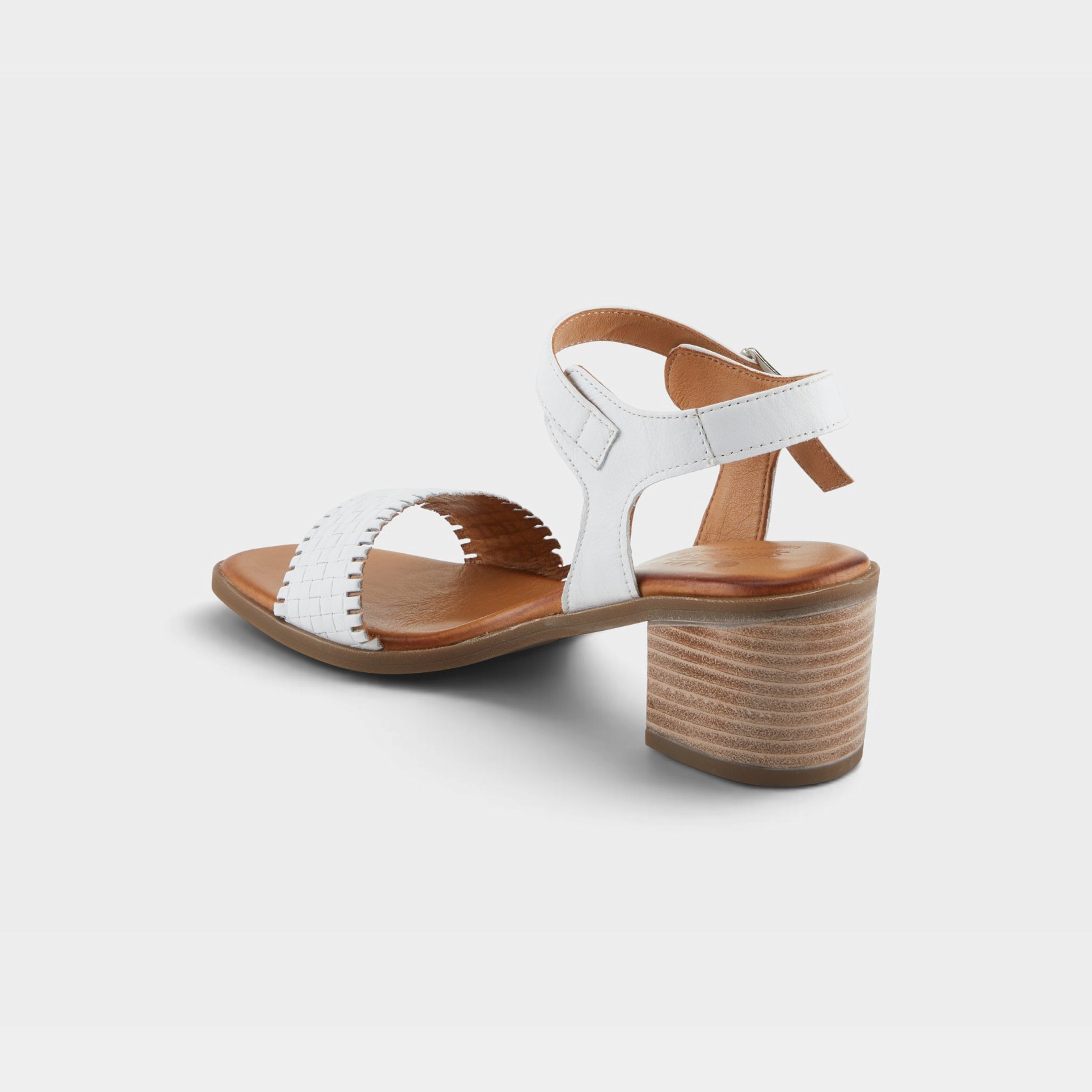 Spring Step Nifona White Strappy Dress Sandal