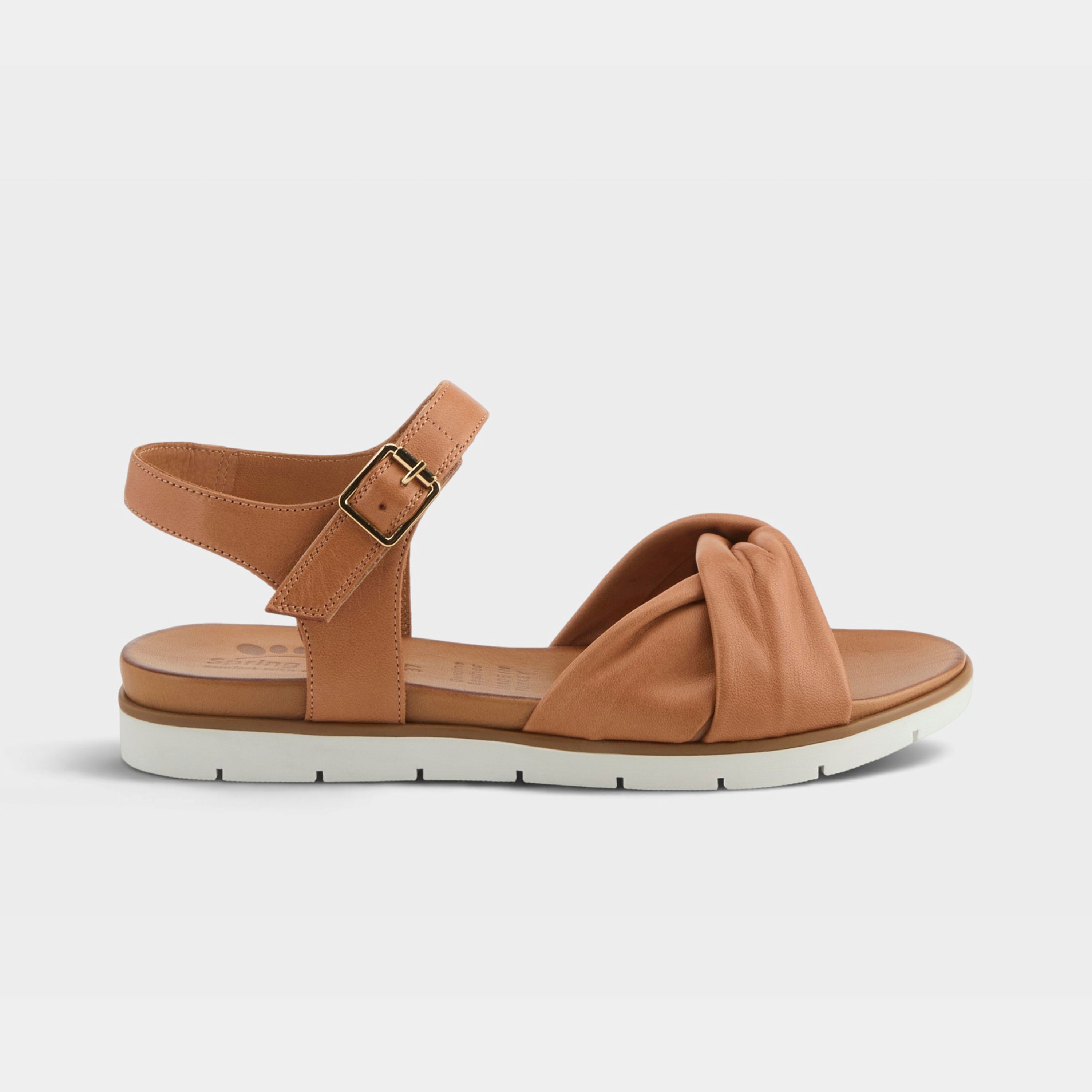 Spring Step Nihira Tan Flat Sandal