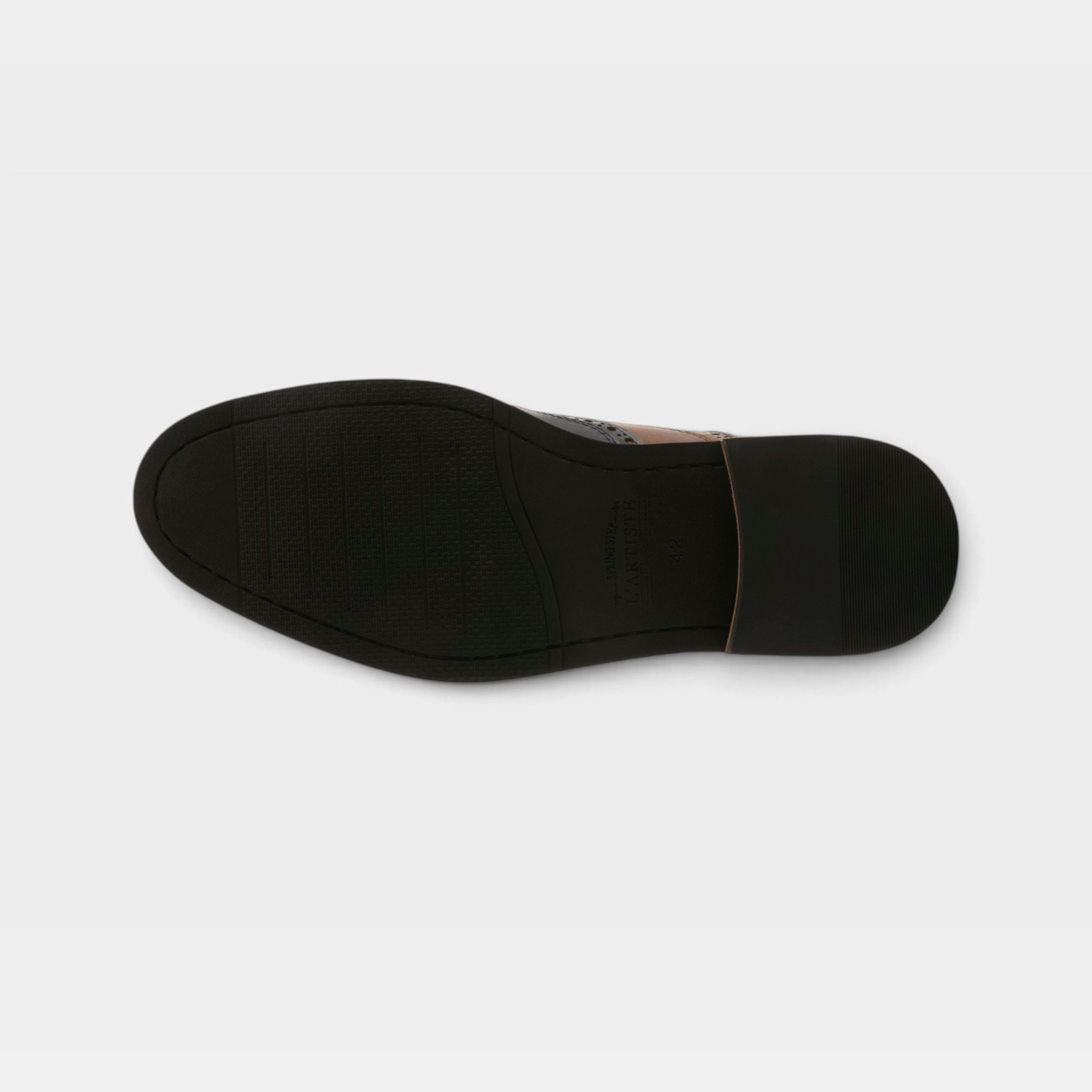 L'Artiste Men Niko Brown Multi Oxford Shoe