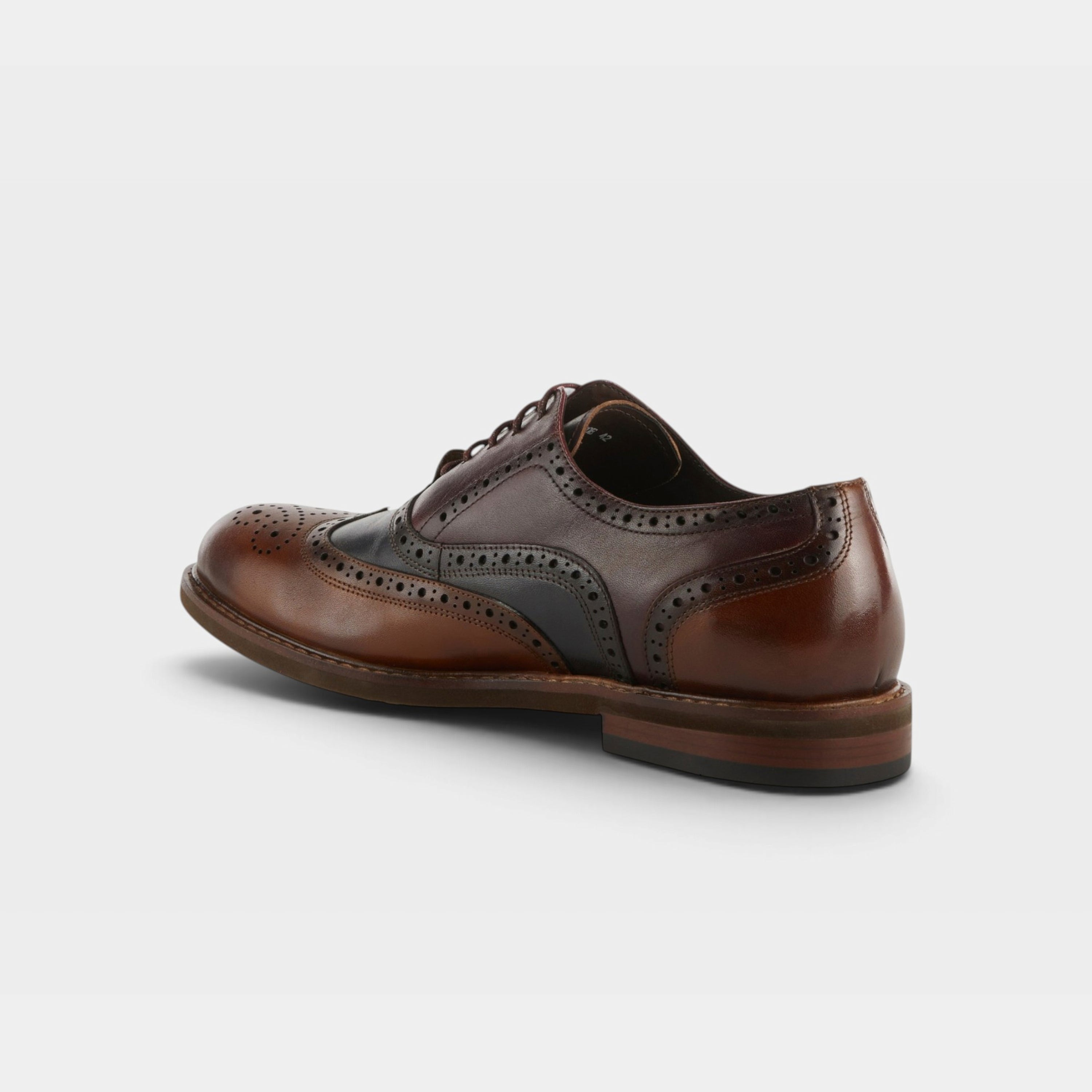 L'Artiste Men Niko Bordeaux Oxford Shoe