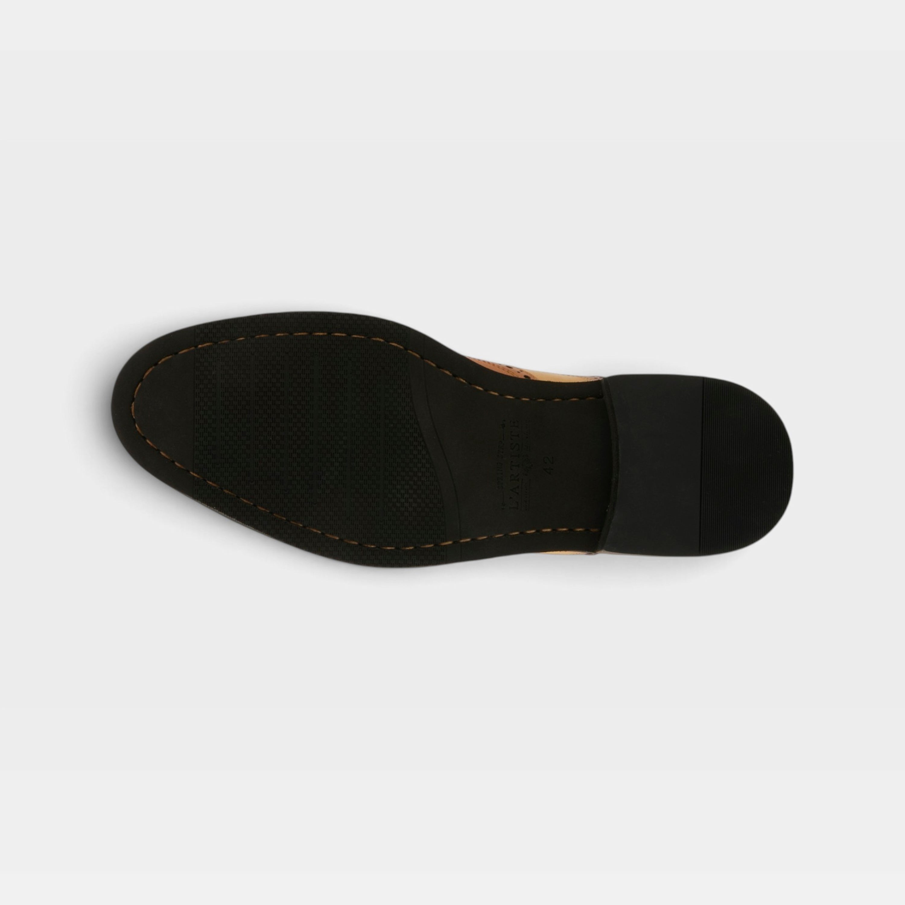 L'Artiste Men Niko Camel Multi Oxford Shoe