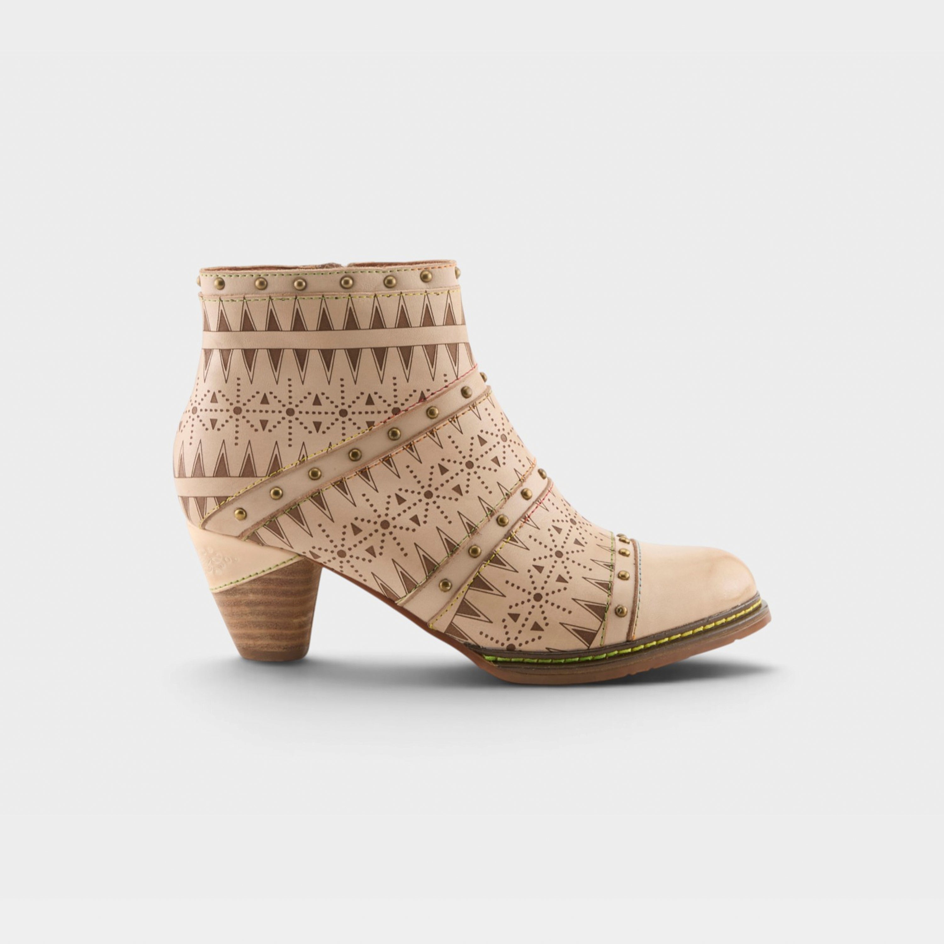 L'Artiste Niobe boots in Beige Multi, hero view