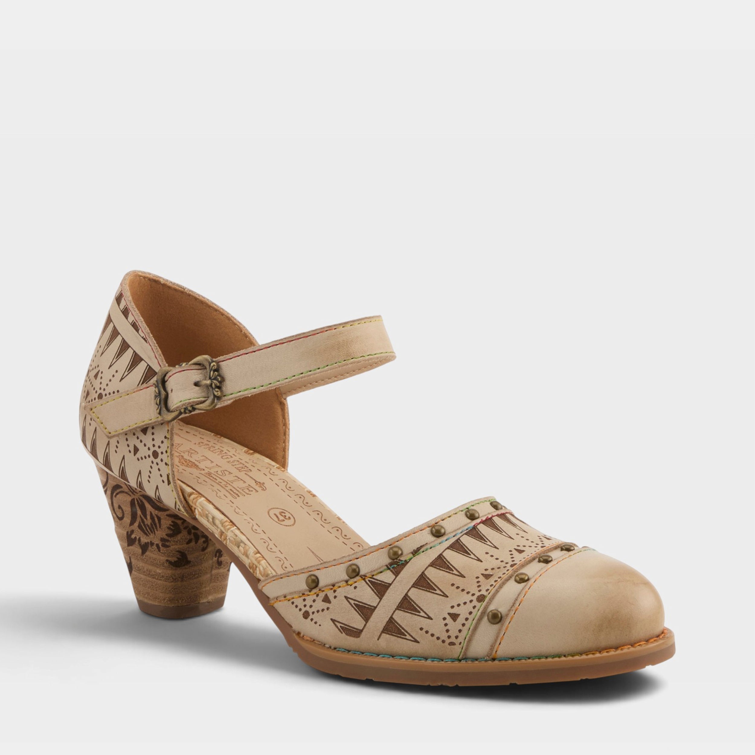 Women's L'Artiste Niobella Mary Jane heel Shoes - Spring Step Shoes